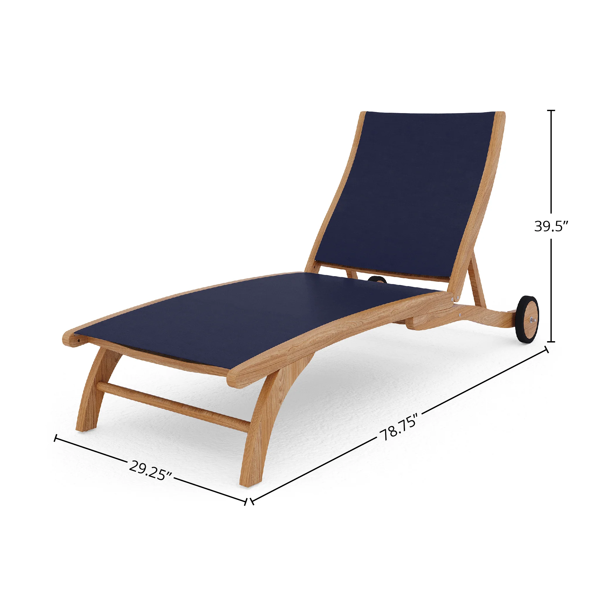 Vensari Teak Chaise - Image 12