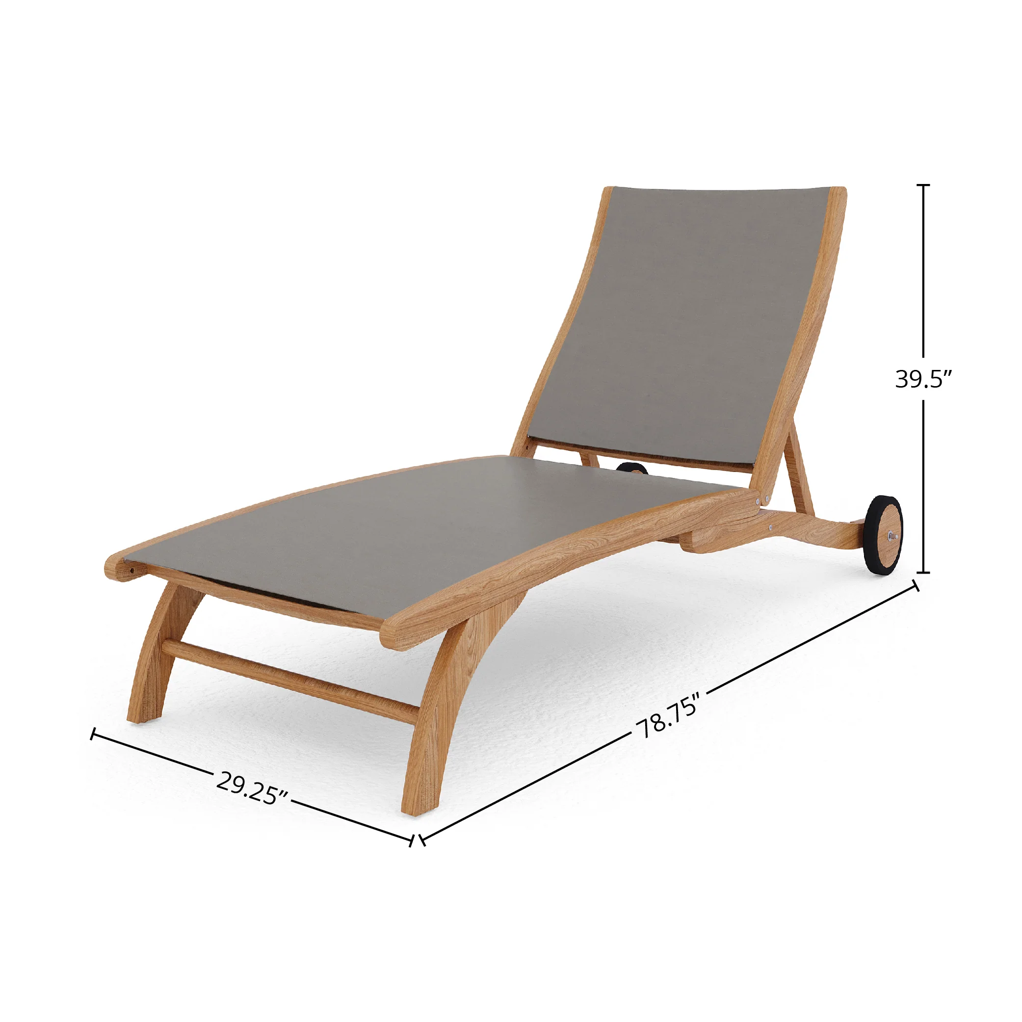 Vensari Teak Chaise - Image 18