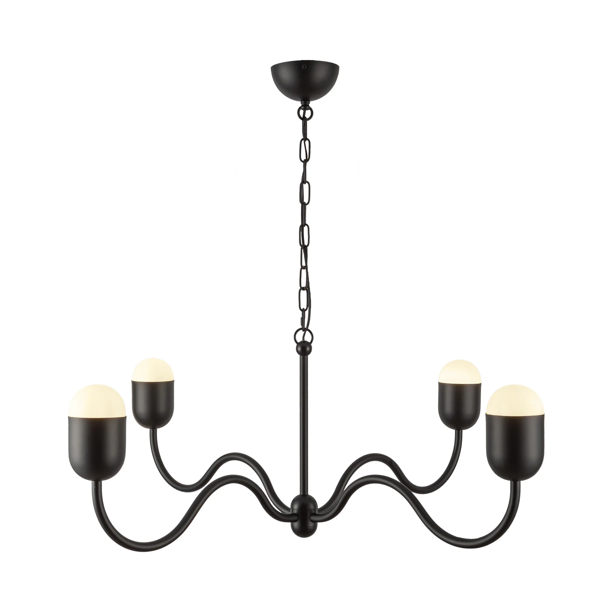 Verado Opal Glass Chandelier