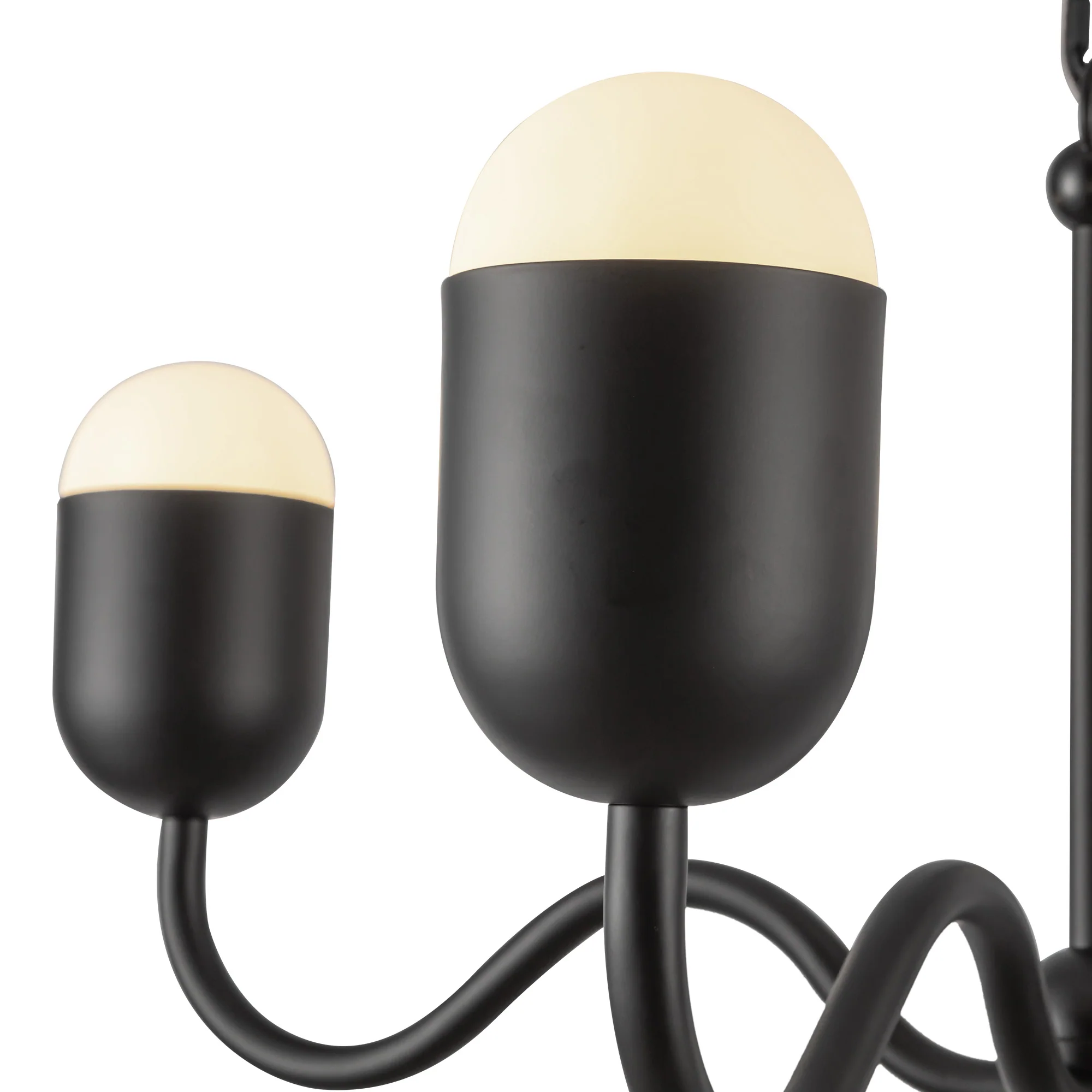 Verado Opal Glass Chandelier - Image 10