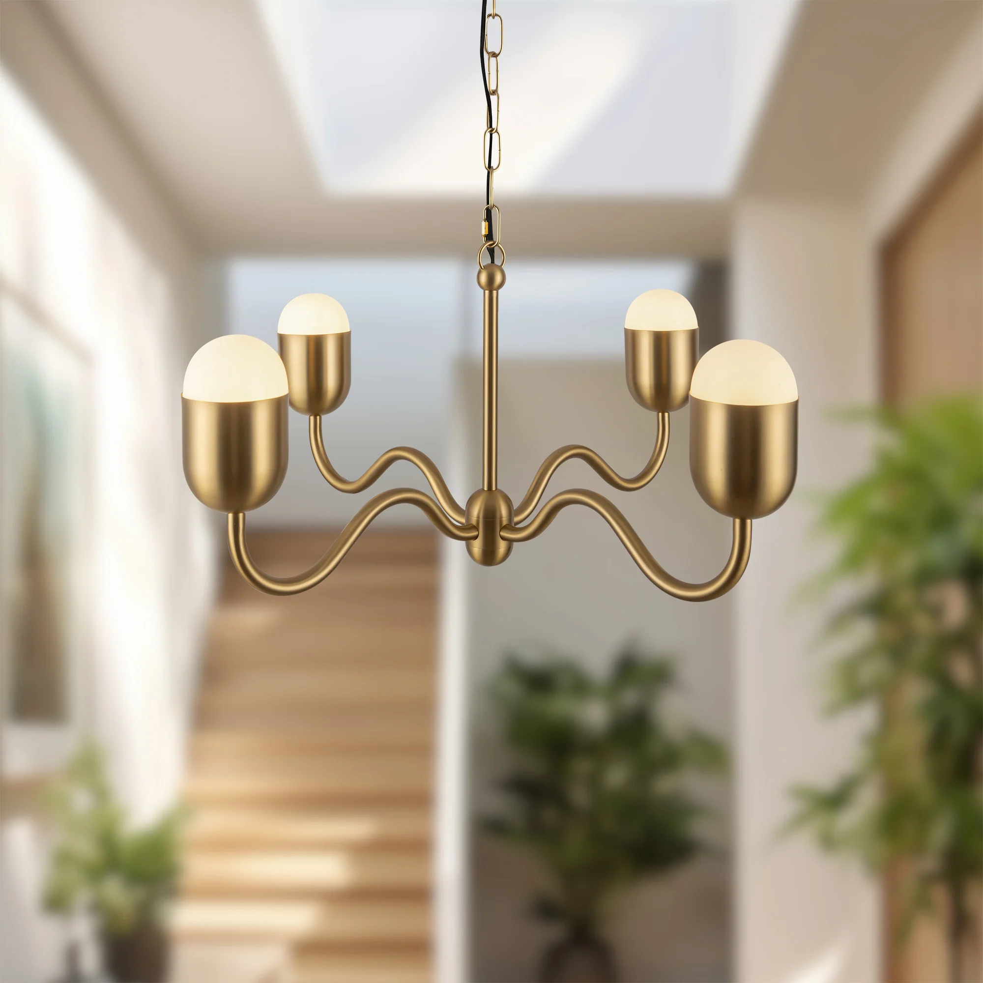 Verado Opal Glass Chandelier - Image 20