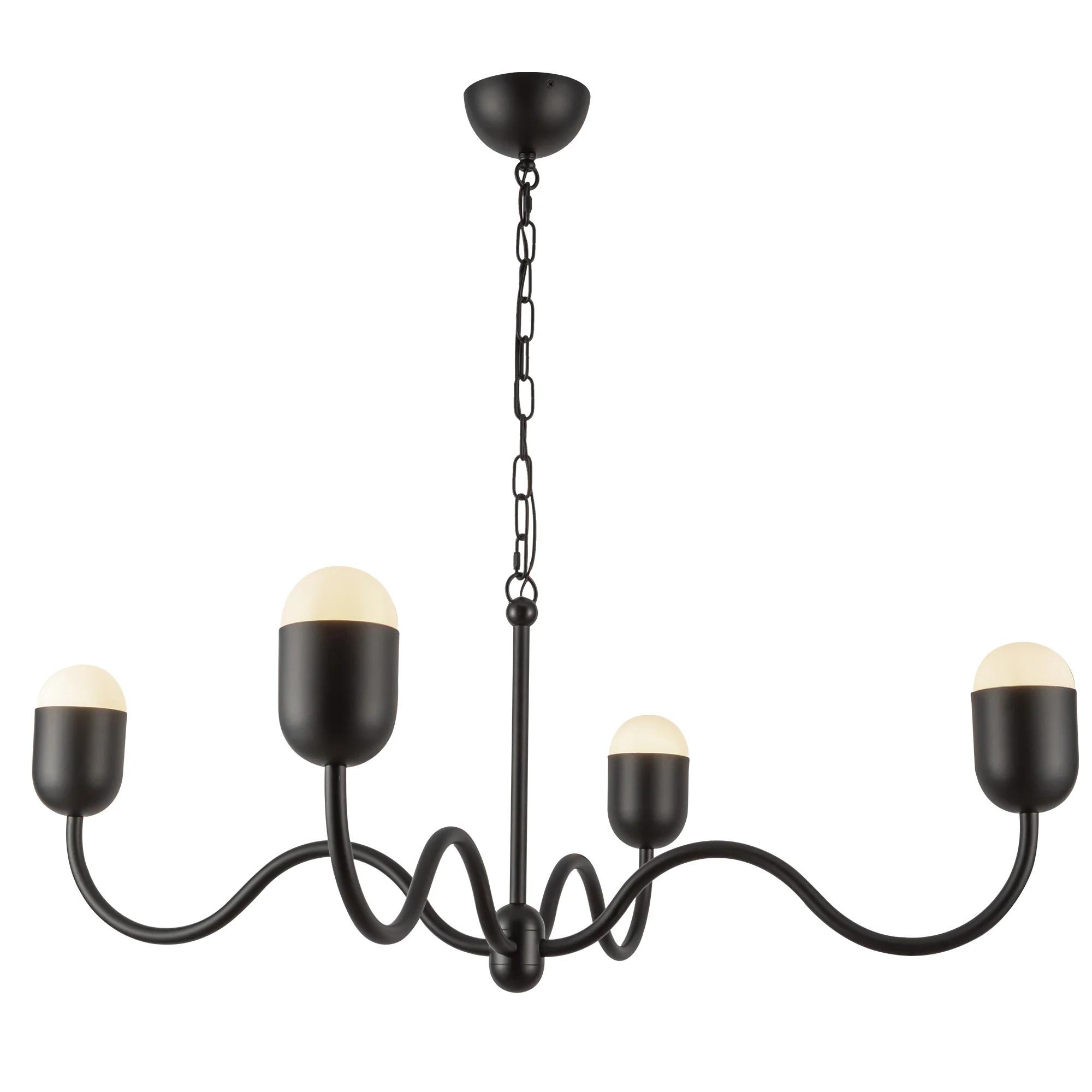 Verado Opal Glass Chandelier - Image 3