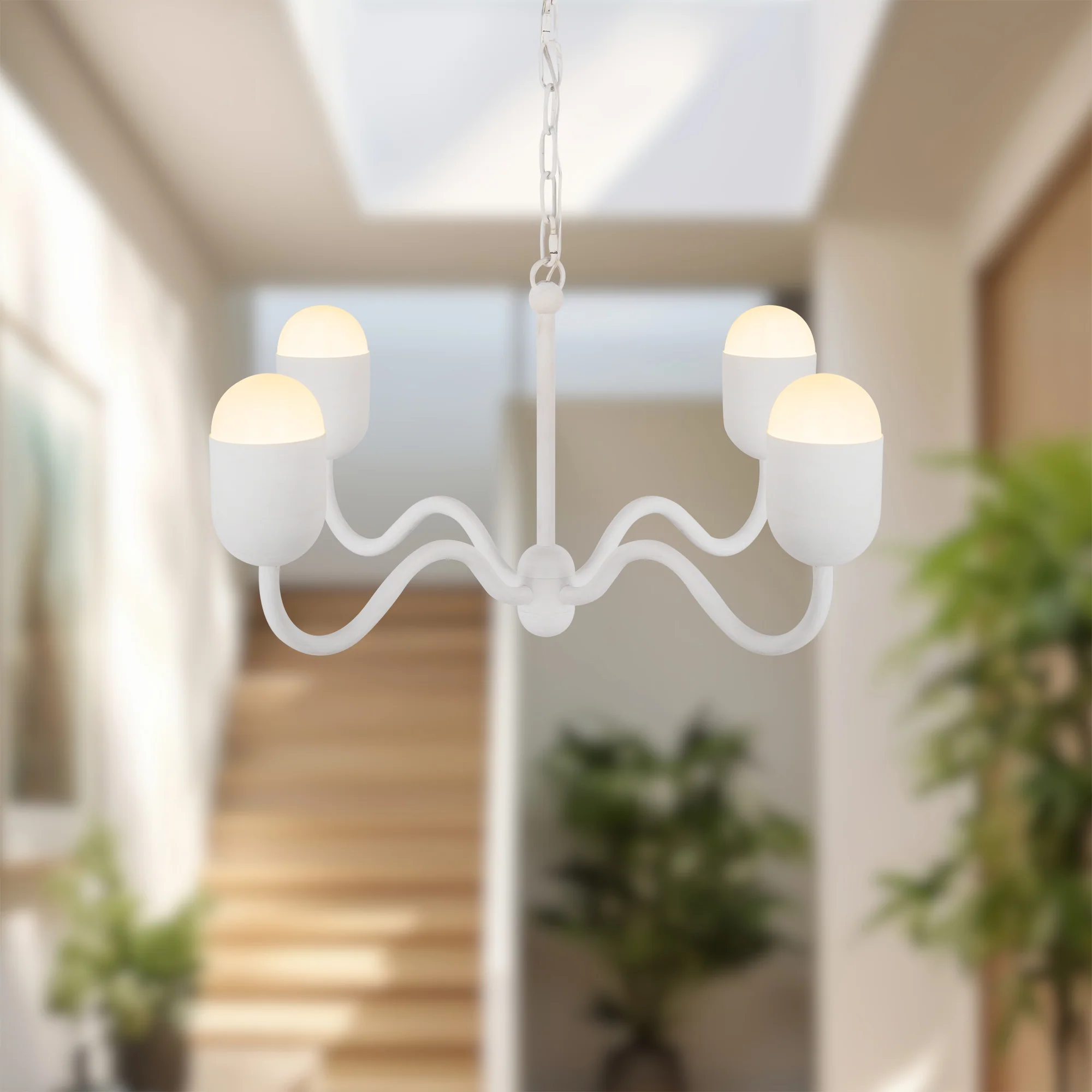 Verado Opal Glass Chandelier - Image 33