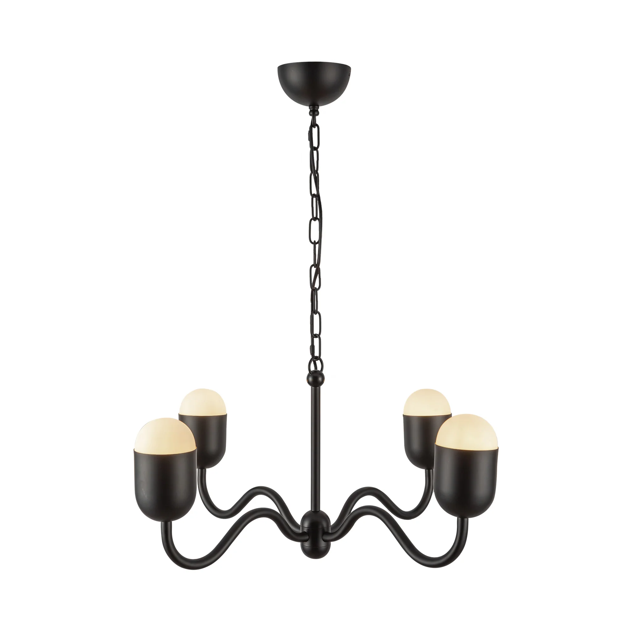 Verado Opal Glass Chandelier - Image 7