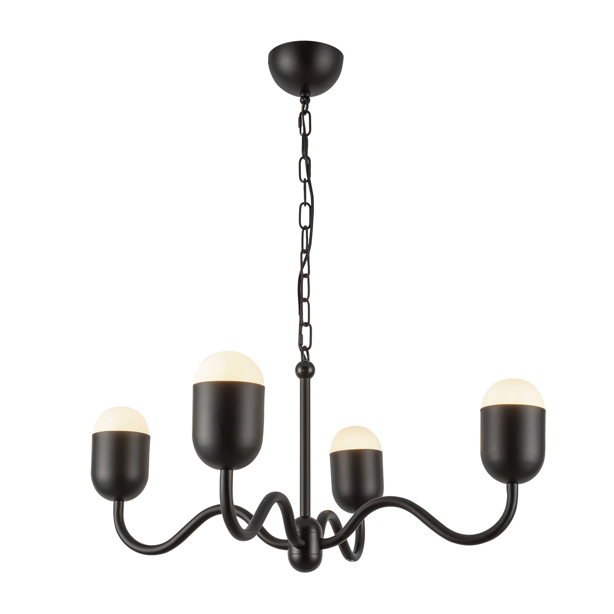 Verado Opal Glass Chandelier - Image 9