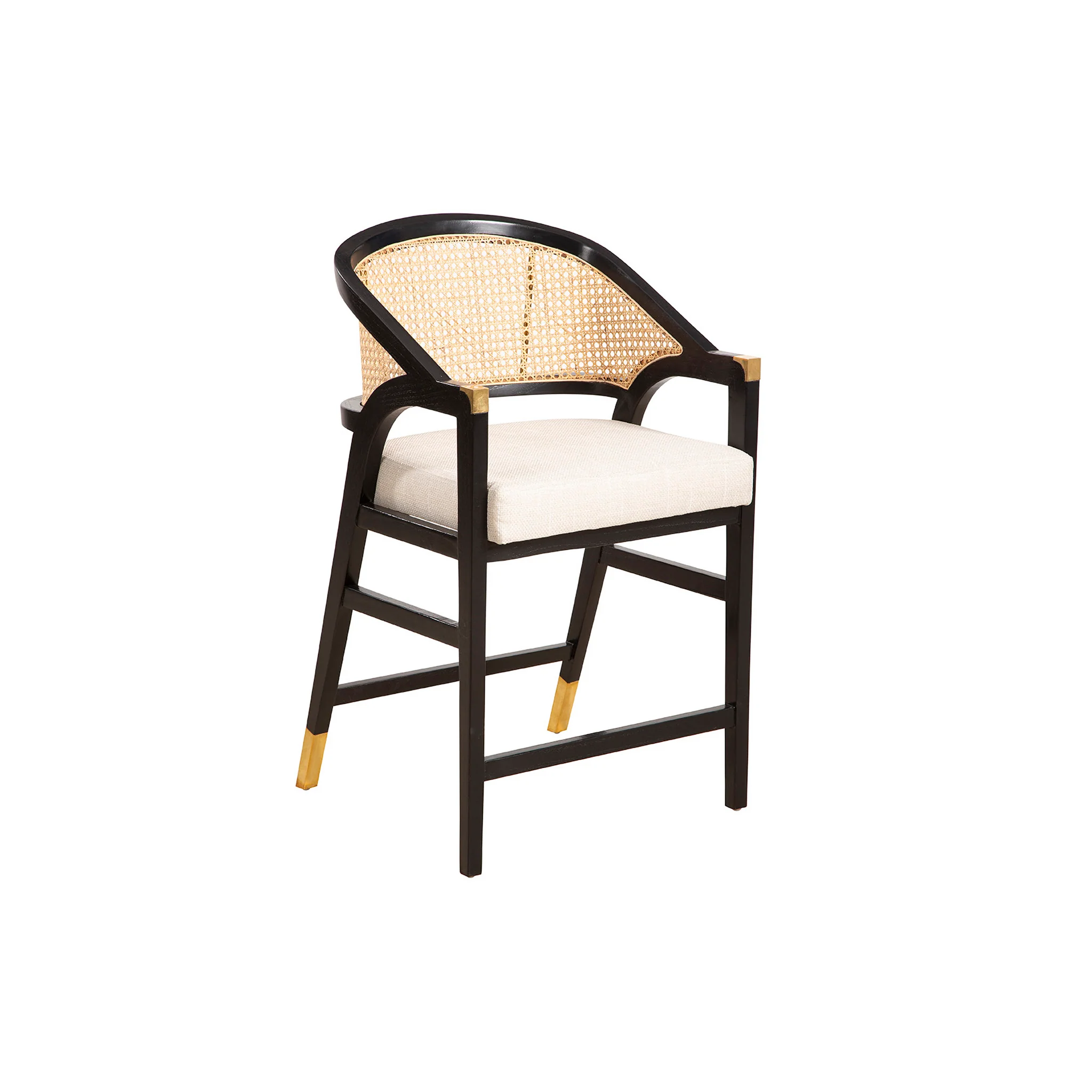 Vercelli Cane Counter Chair