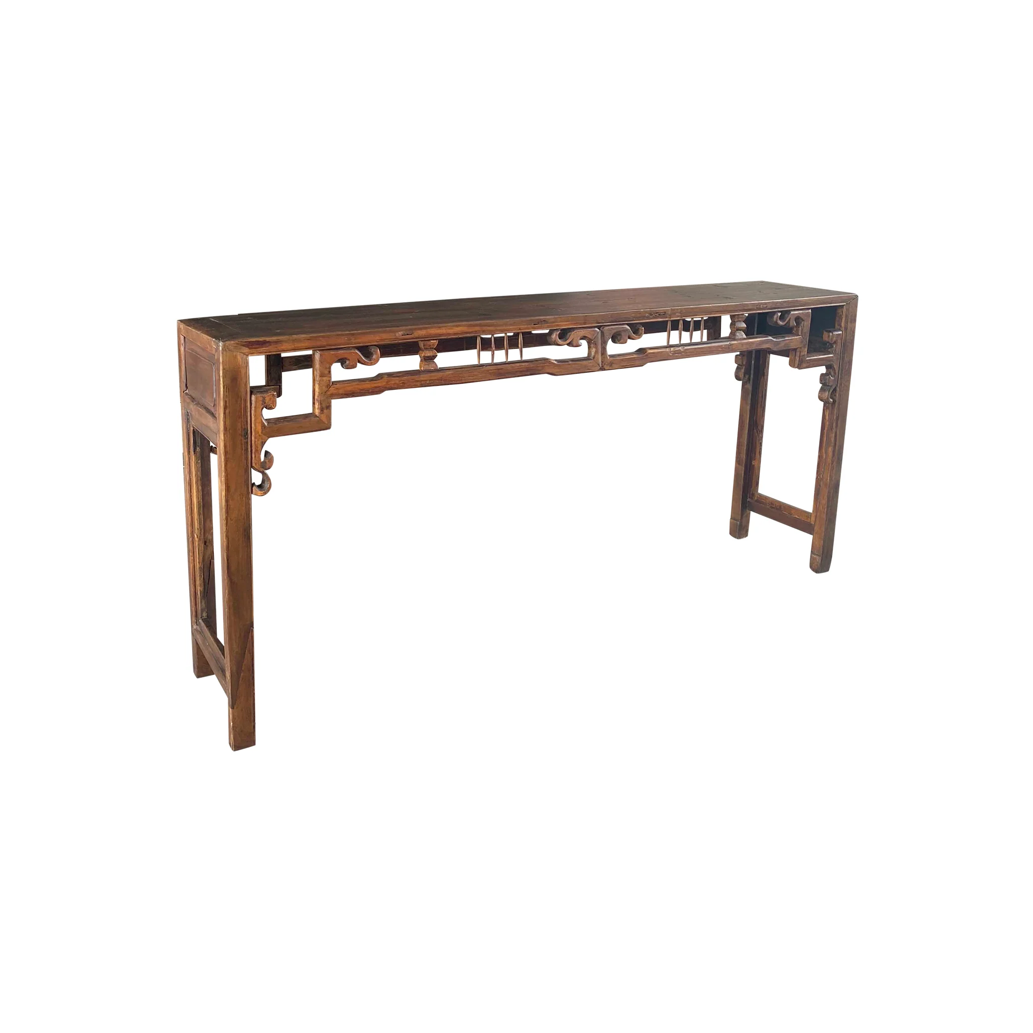 Vintage Carved Wood Console - Image 3