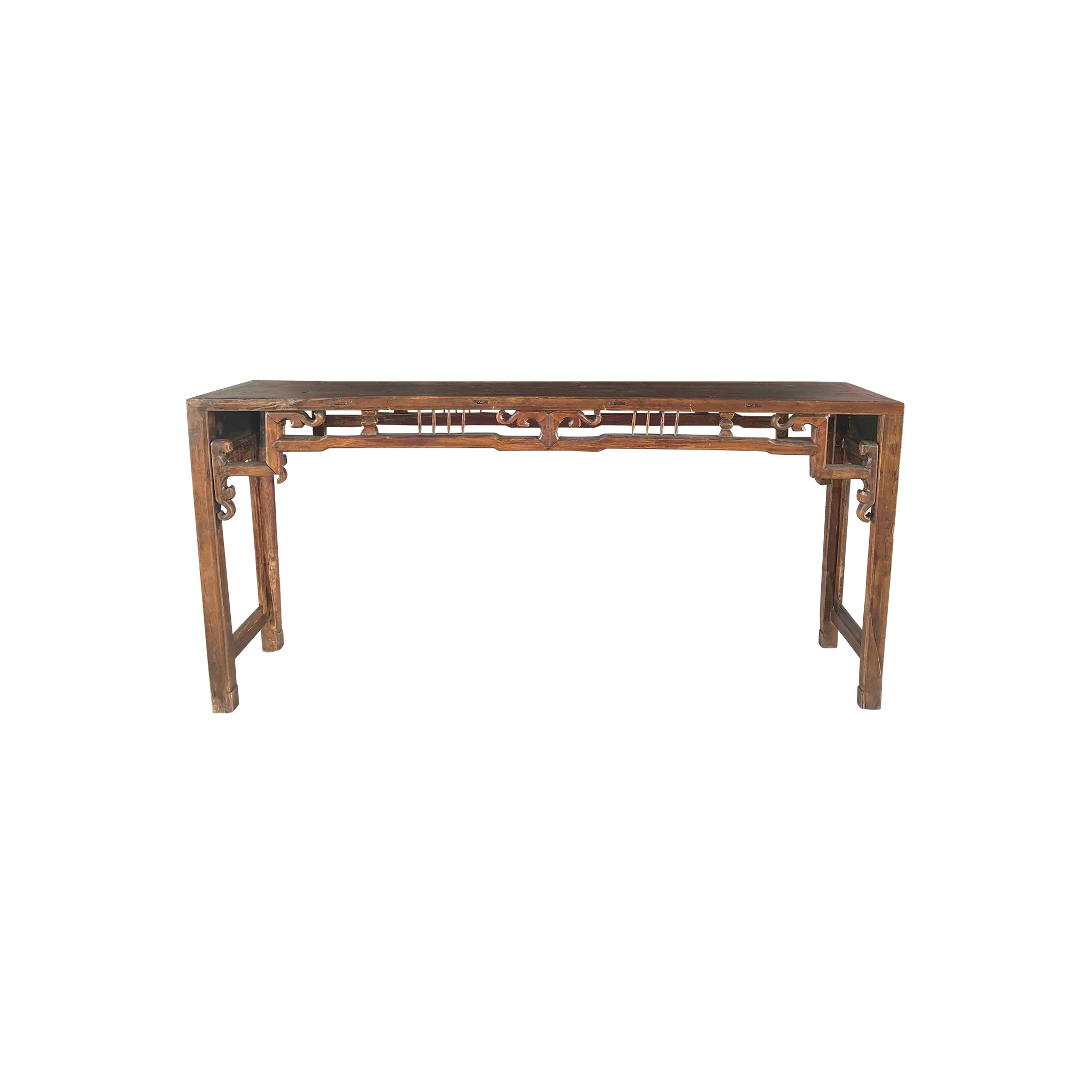 Vintage Carved Wood Console - Image 4