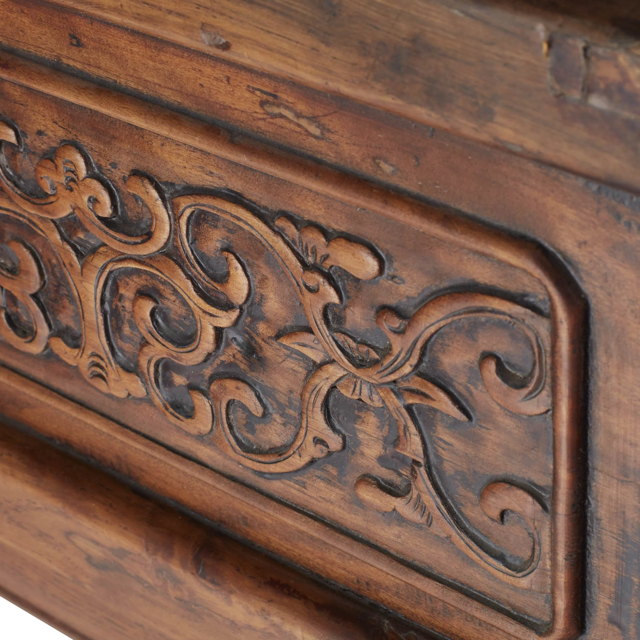 Vintage Carved Wood Console - Image 5