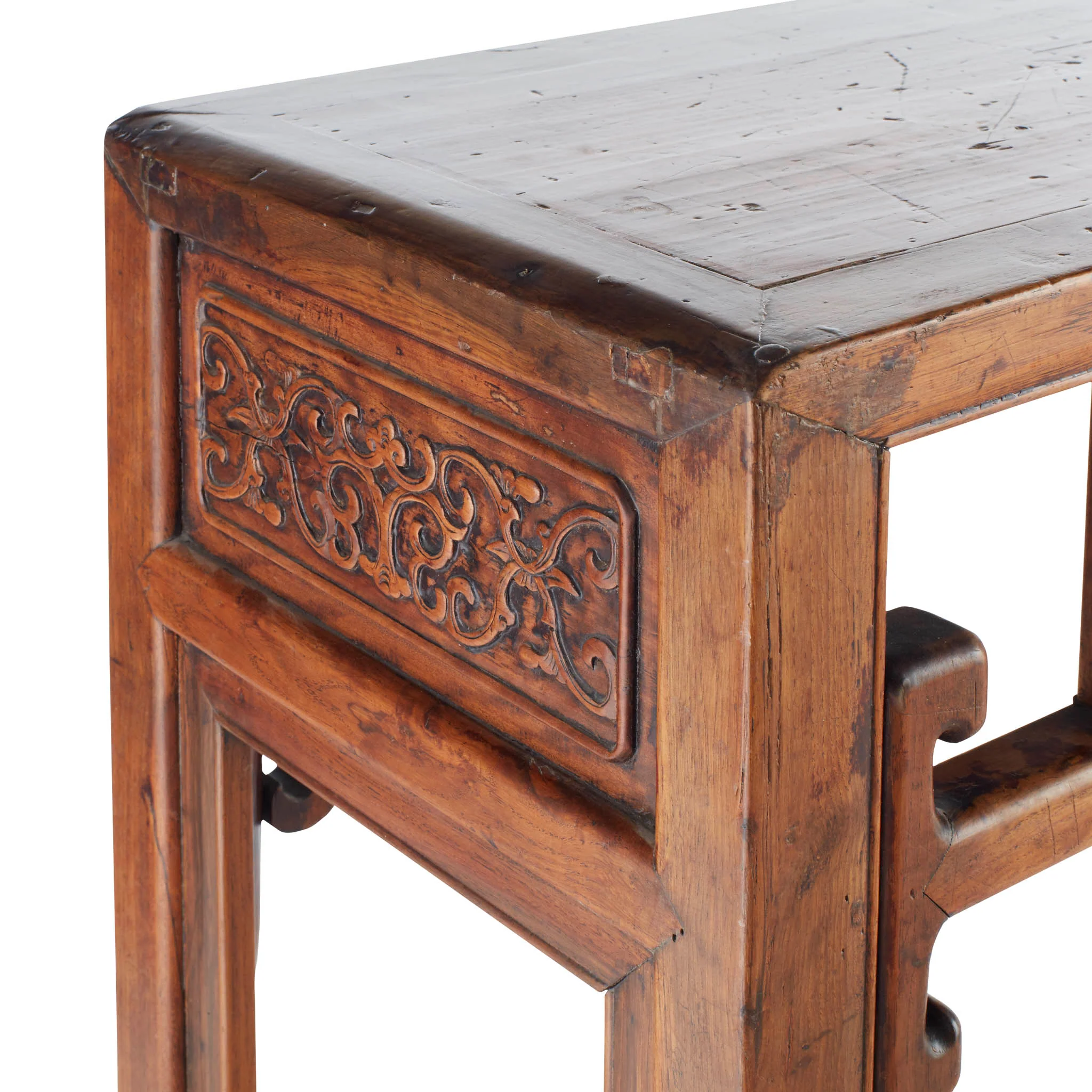 Vintage Carved Wood Console - Image 7