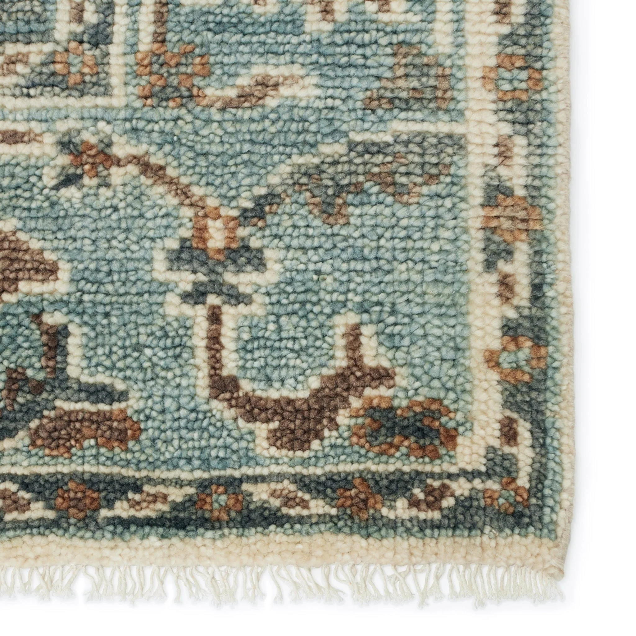 Virelle Scroll Wool Rug - Image 4