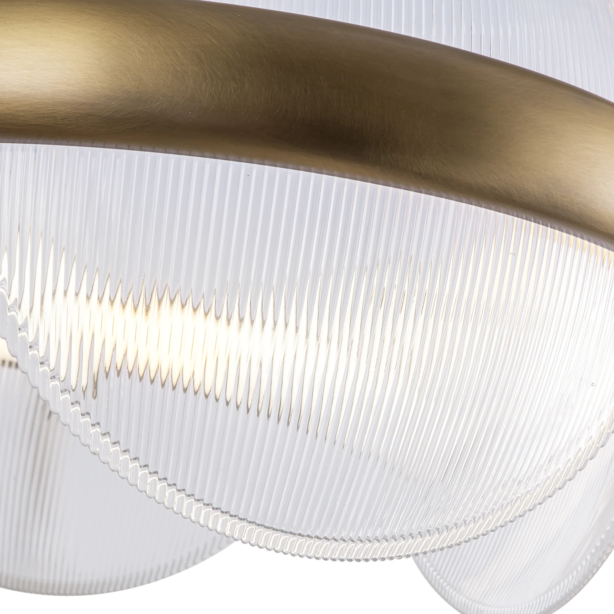Virelli Ribbed Glass Chandelier - Image 11