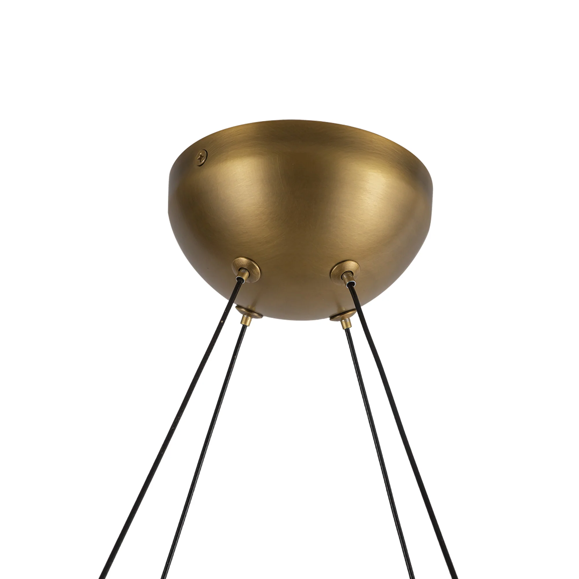 Virelli Ribbed Glass Chandelier - Image 13
