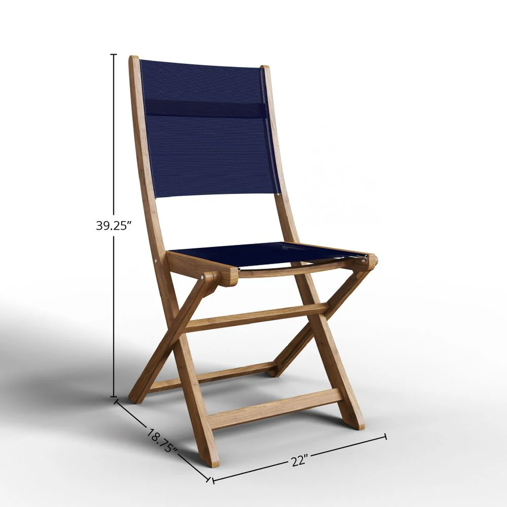 Virelto Teak Folding Chair - Image 12