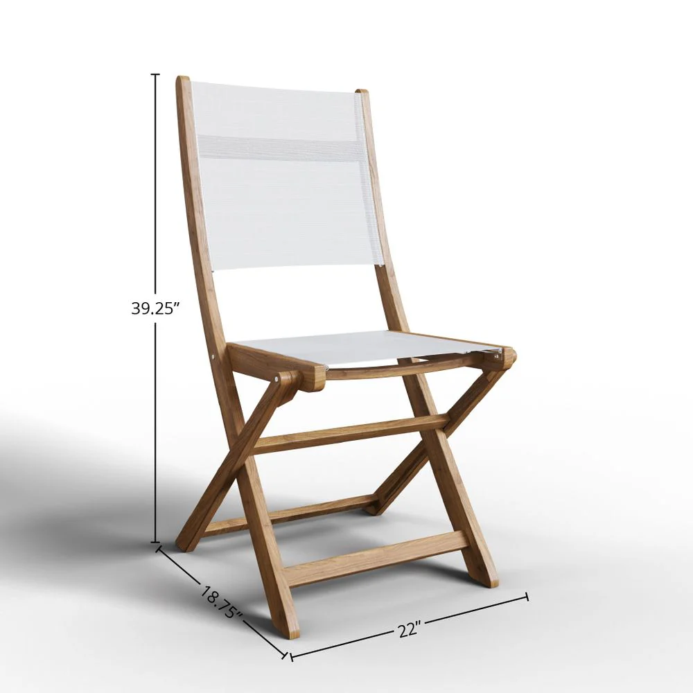Virelto Teak Folding Chair - Image 24