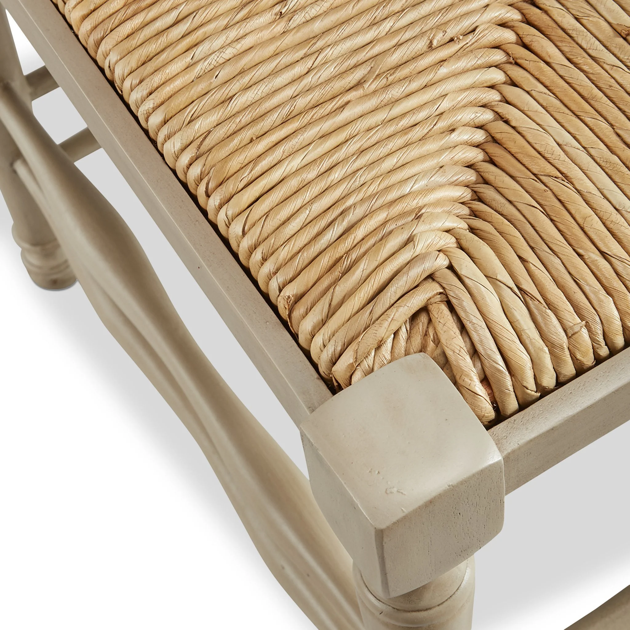 Avignon Rush Seat Bench - Image 4