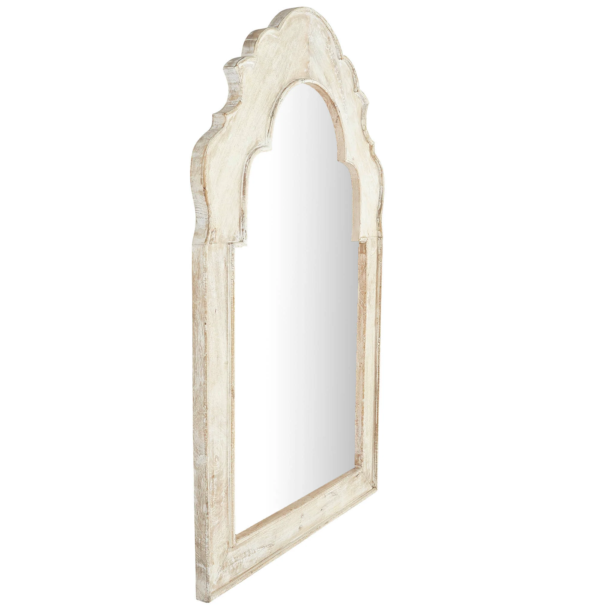 Whitewashed Moroccan Mirror - Image 3