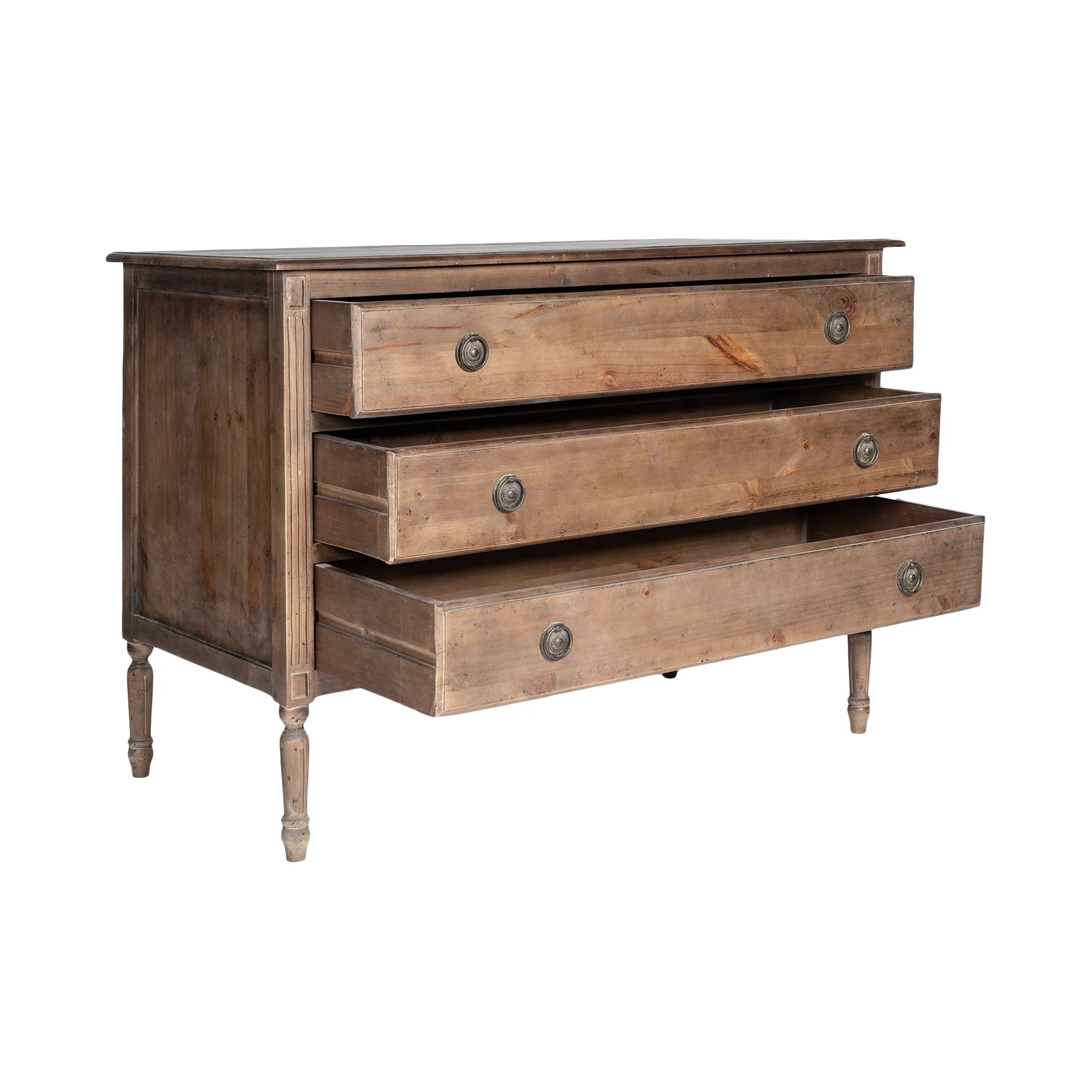 Harrisburg 3 Drawer Dresser - Image 3