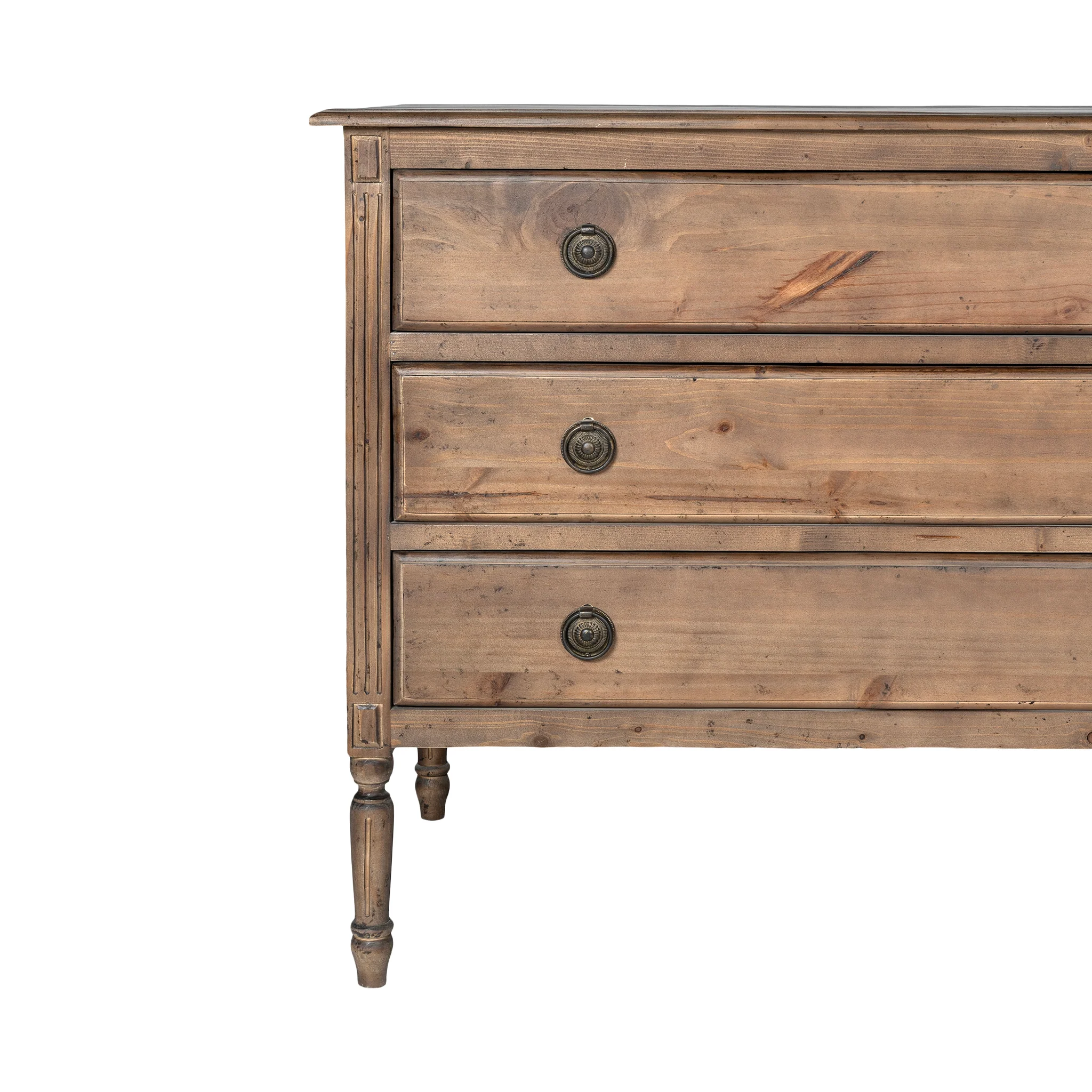 Harrisburg 3 Drawer Dresser - Image 7