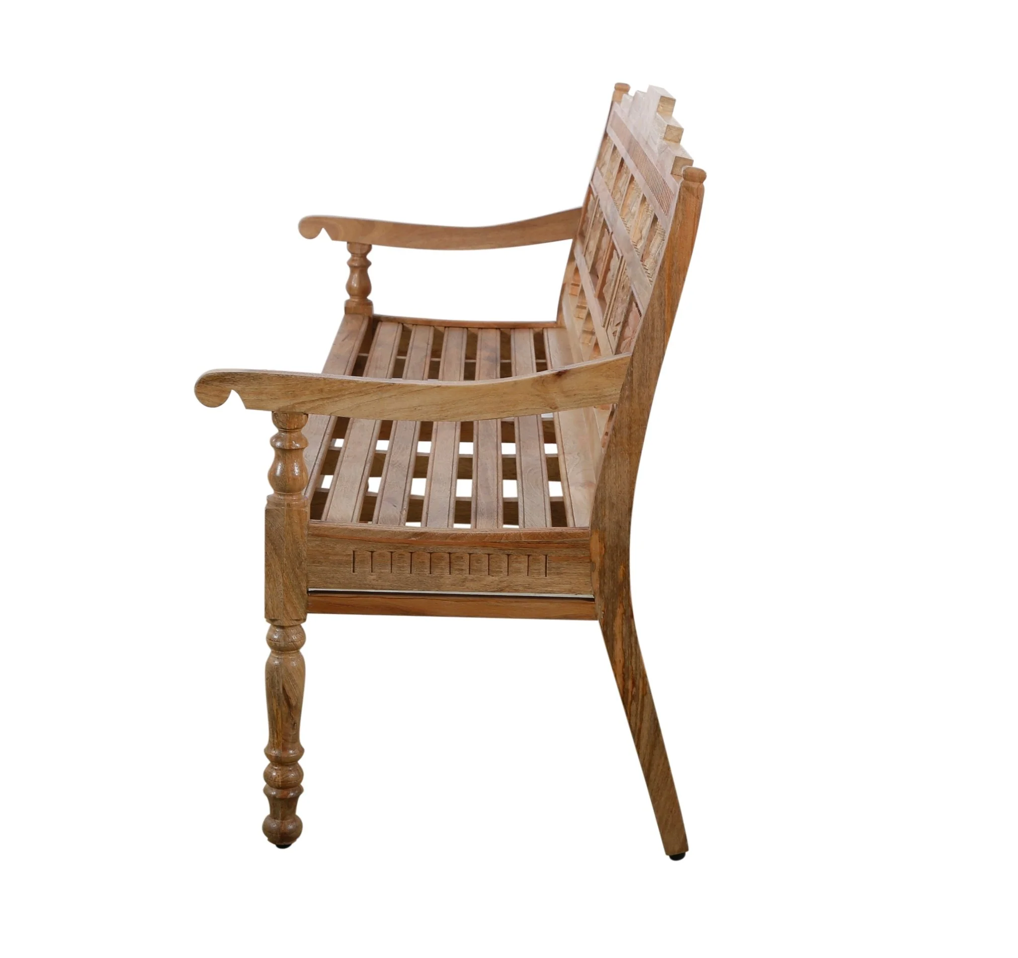 Winfrey Wooden Bench - Image 3