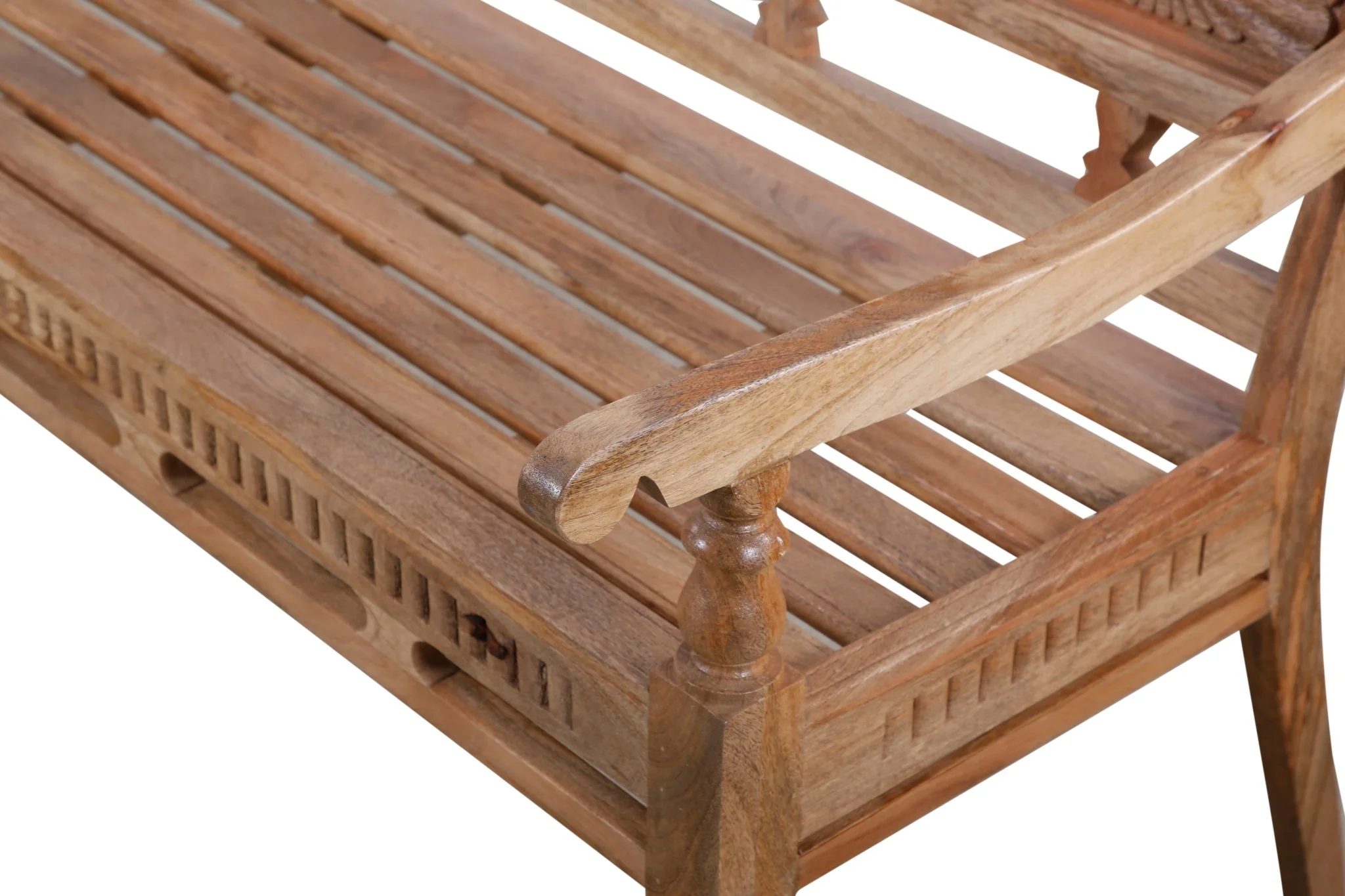 Winfrey Wooden Bench - Image 6