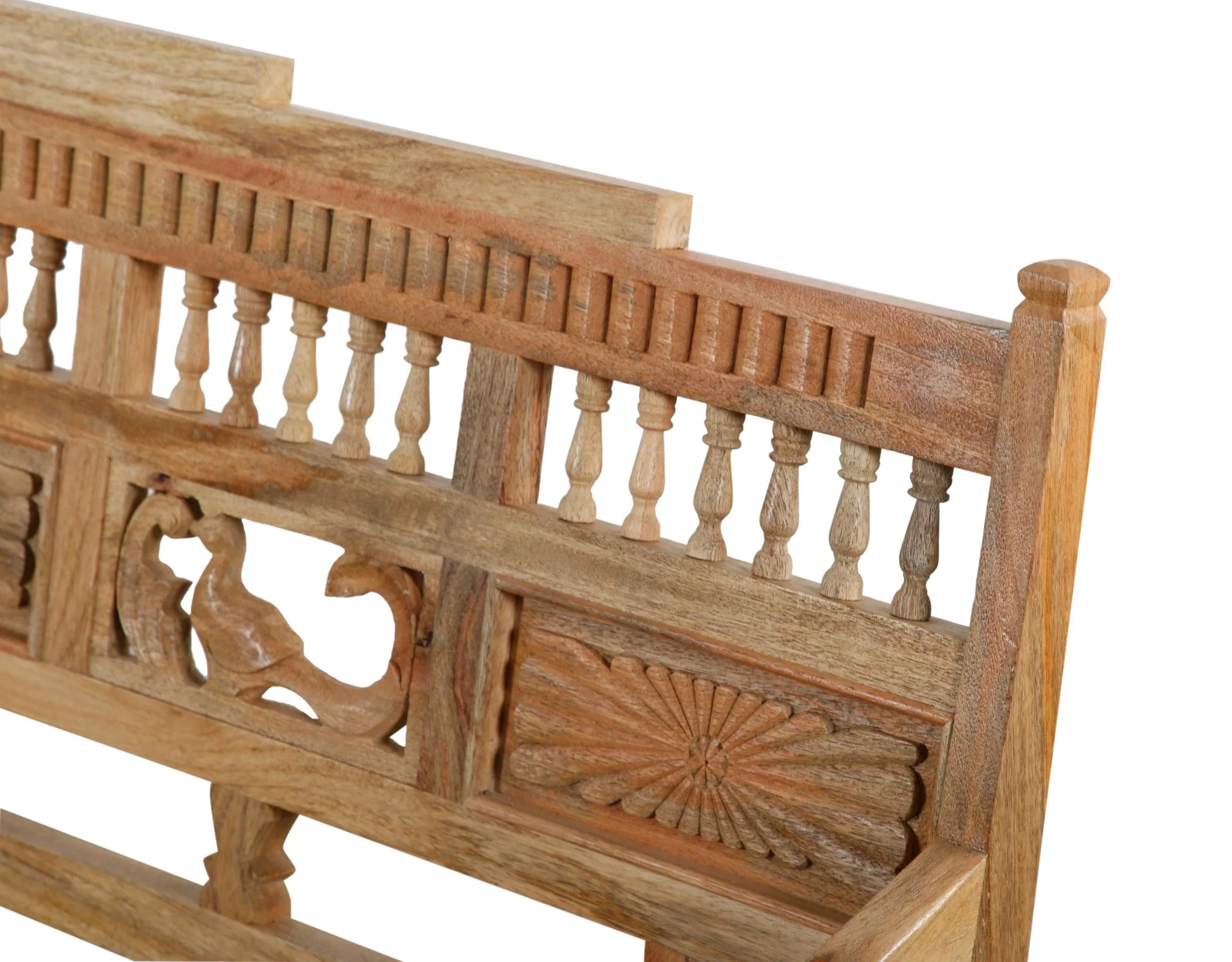 Winfrey Wooden Bench - Image 7