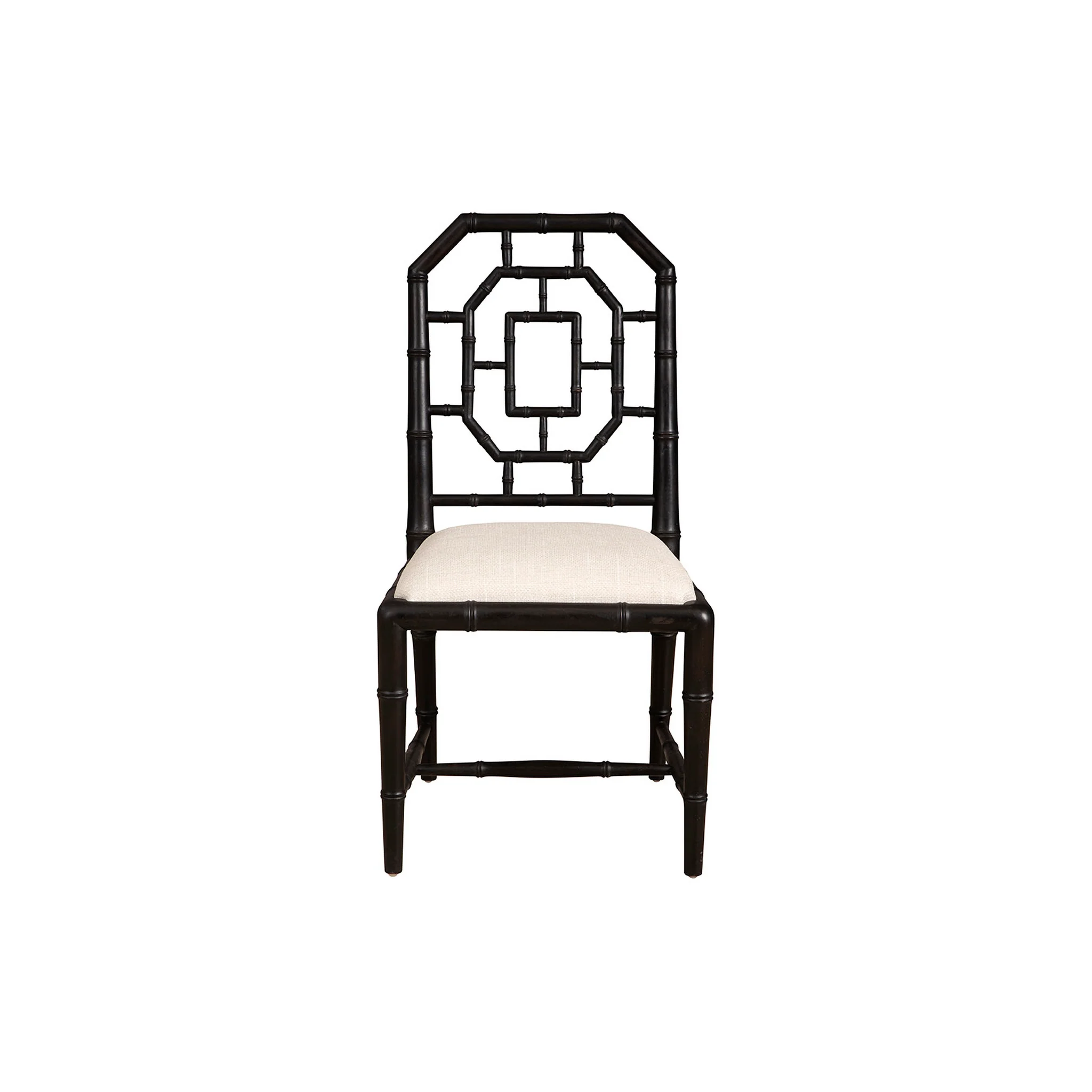 Xiang Black Bamboo Arm Chair - Image 4