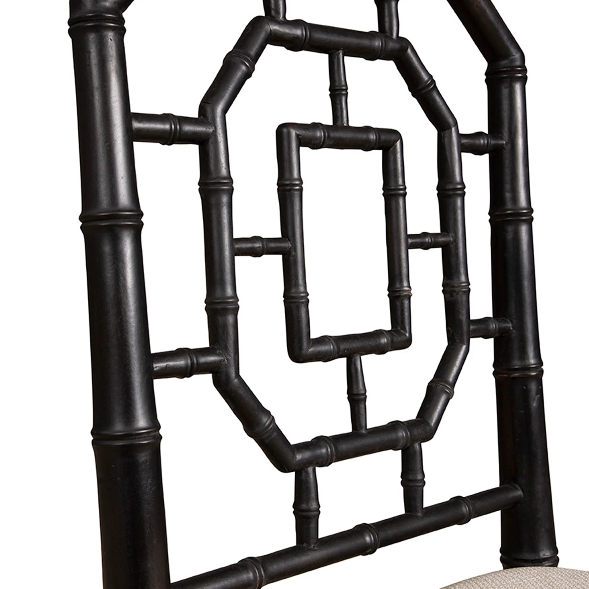 Xiang Black Bamboo Arm Chair - Image 6