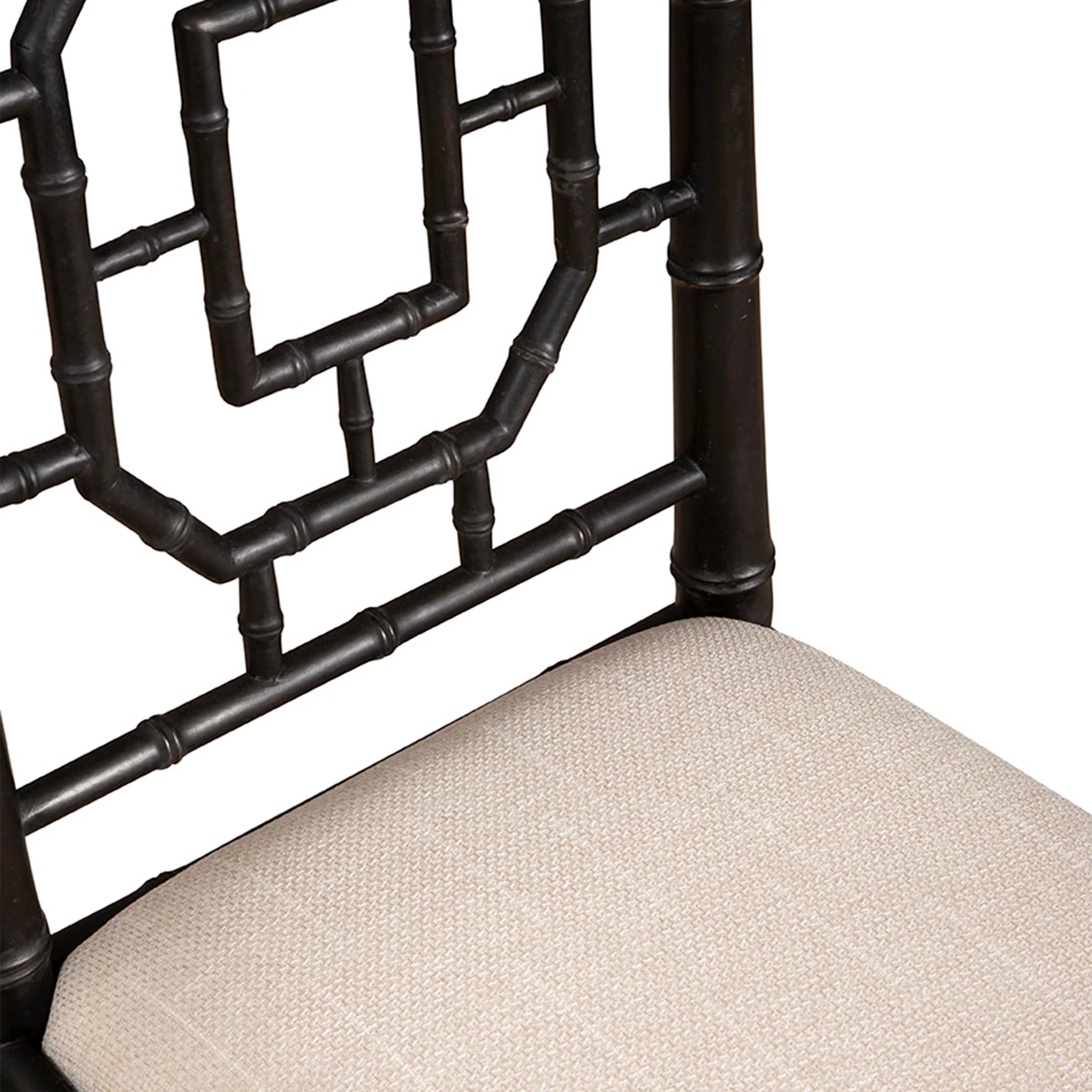 Xiang Black Bamboo Arm Chair - Image 7