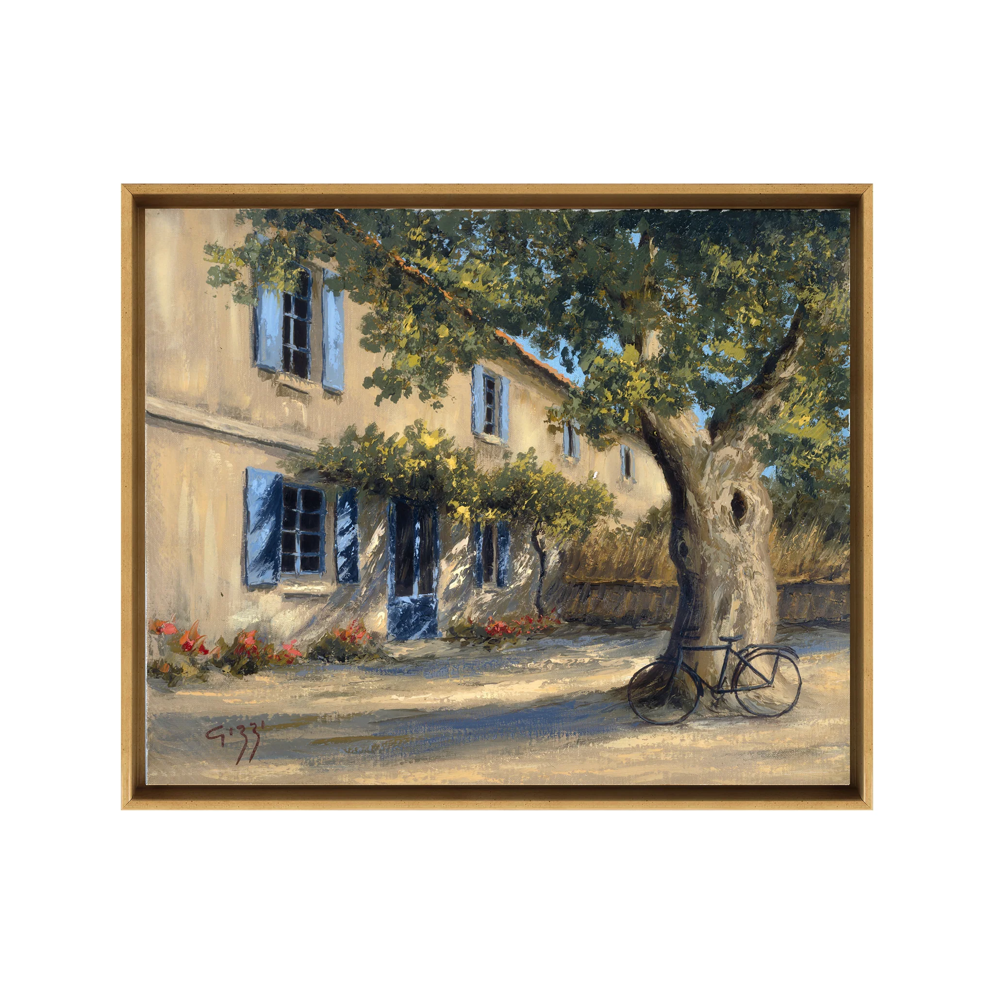 Ypres Village Digital Canvas Print