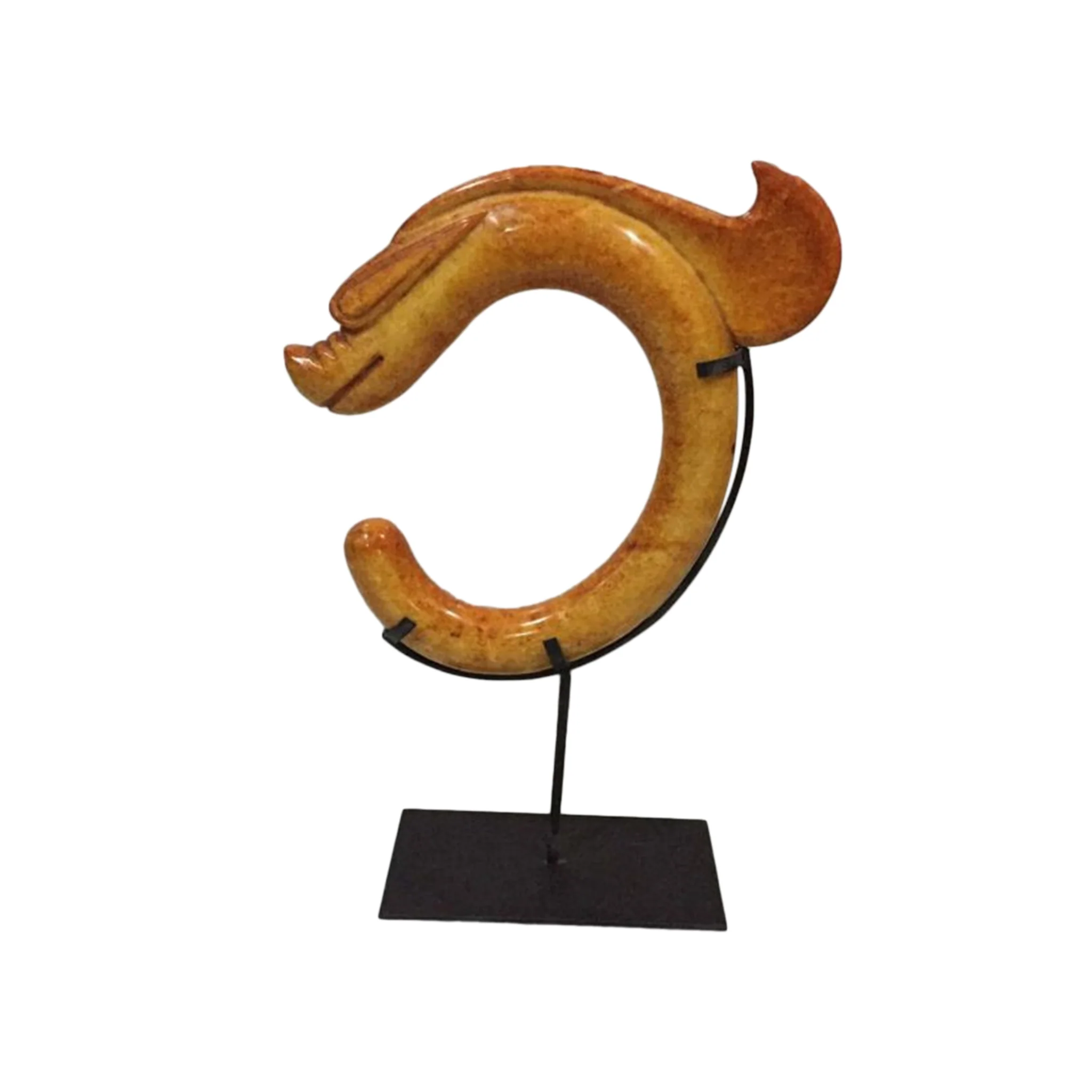Yunhao Glazed Dragon Sculpture