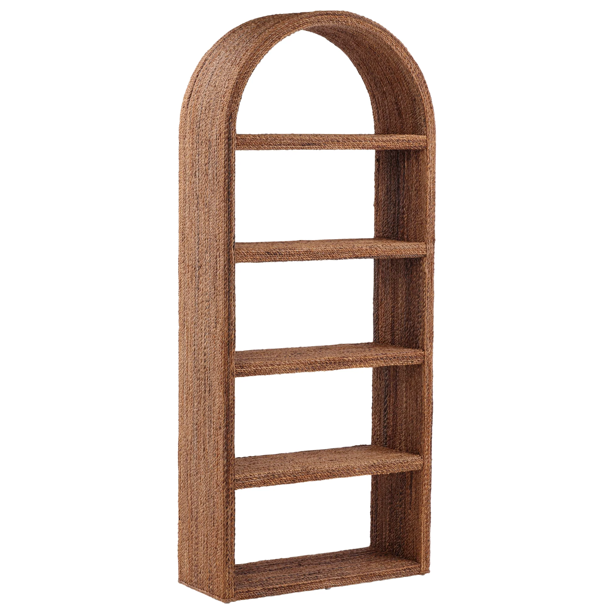 Zafiro Woven Rattan Bookcase