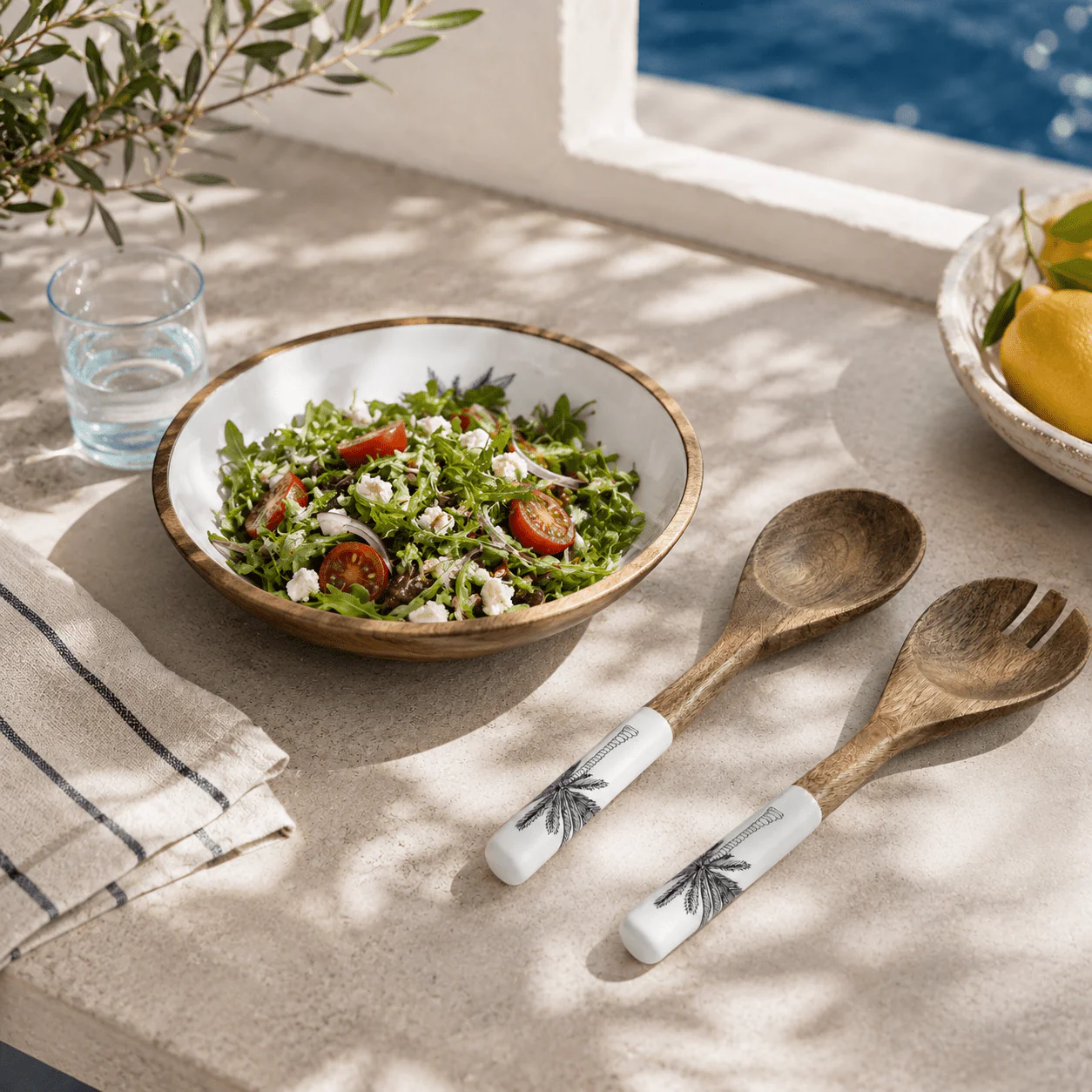 Zarello Palm Server Set