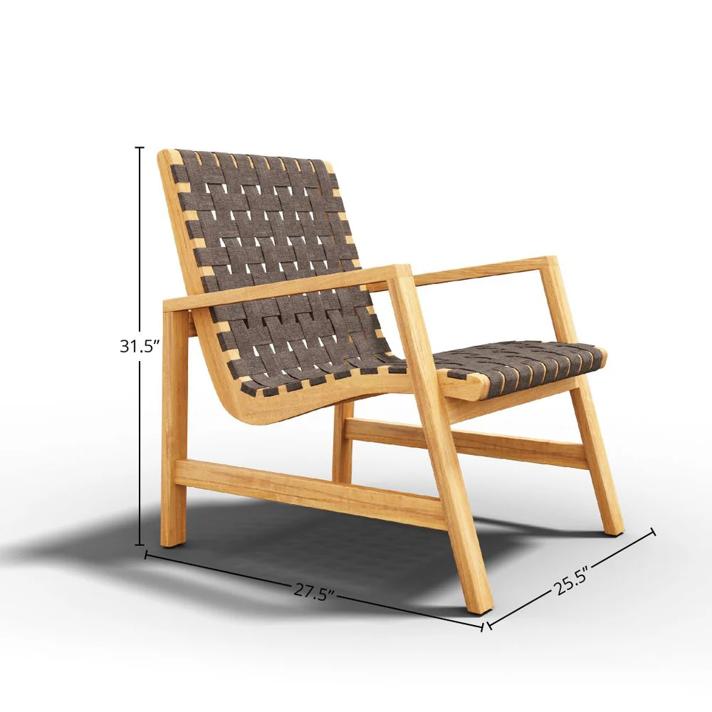 Zarien Teak Lounge Chair - Image 5