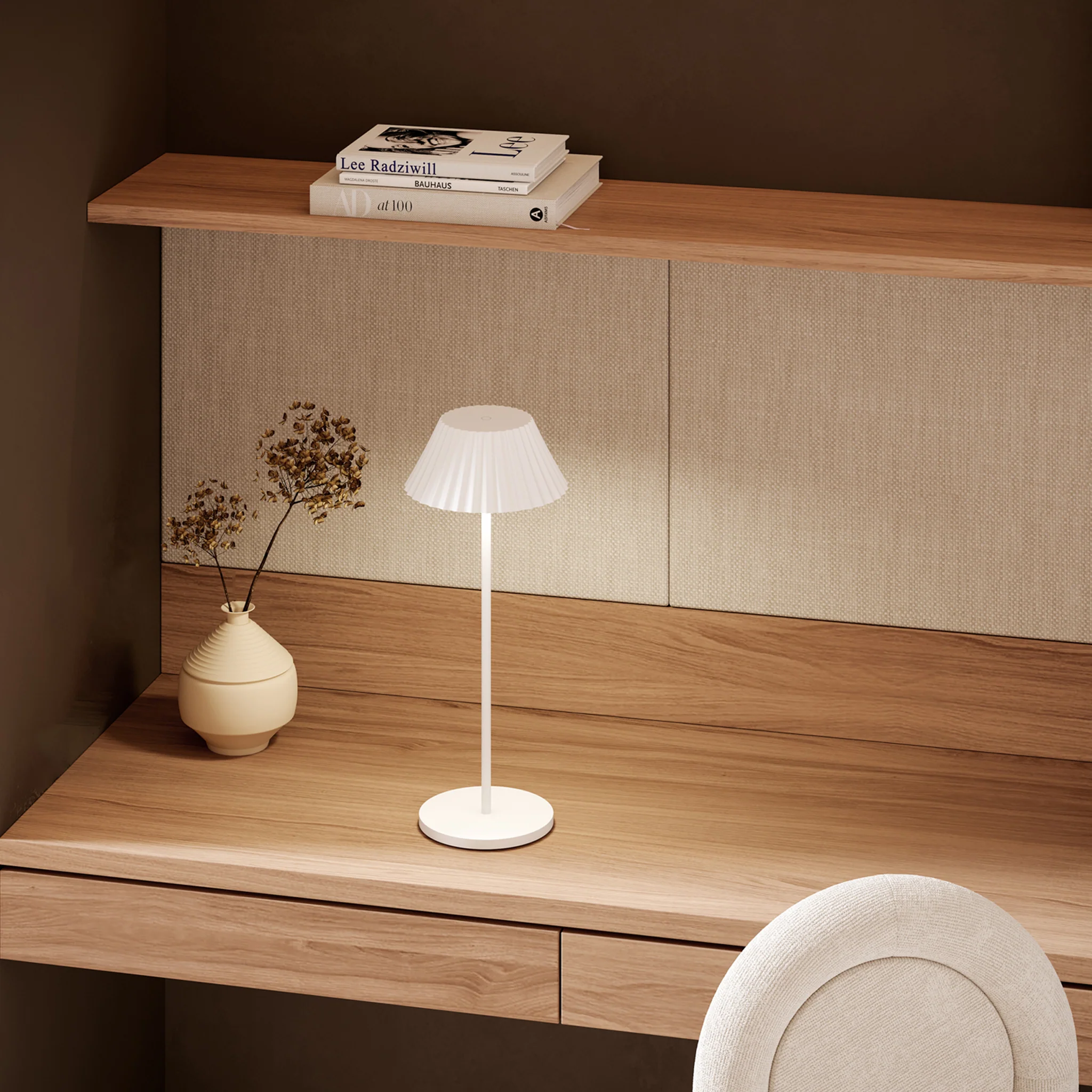 Zeraphine Pleated LED Lamp - Image 12