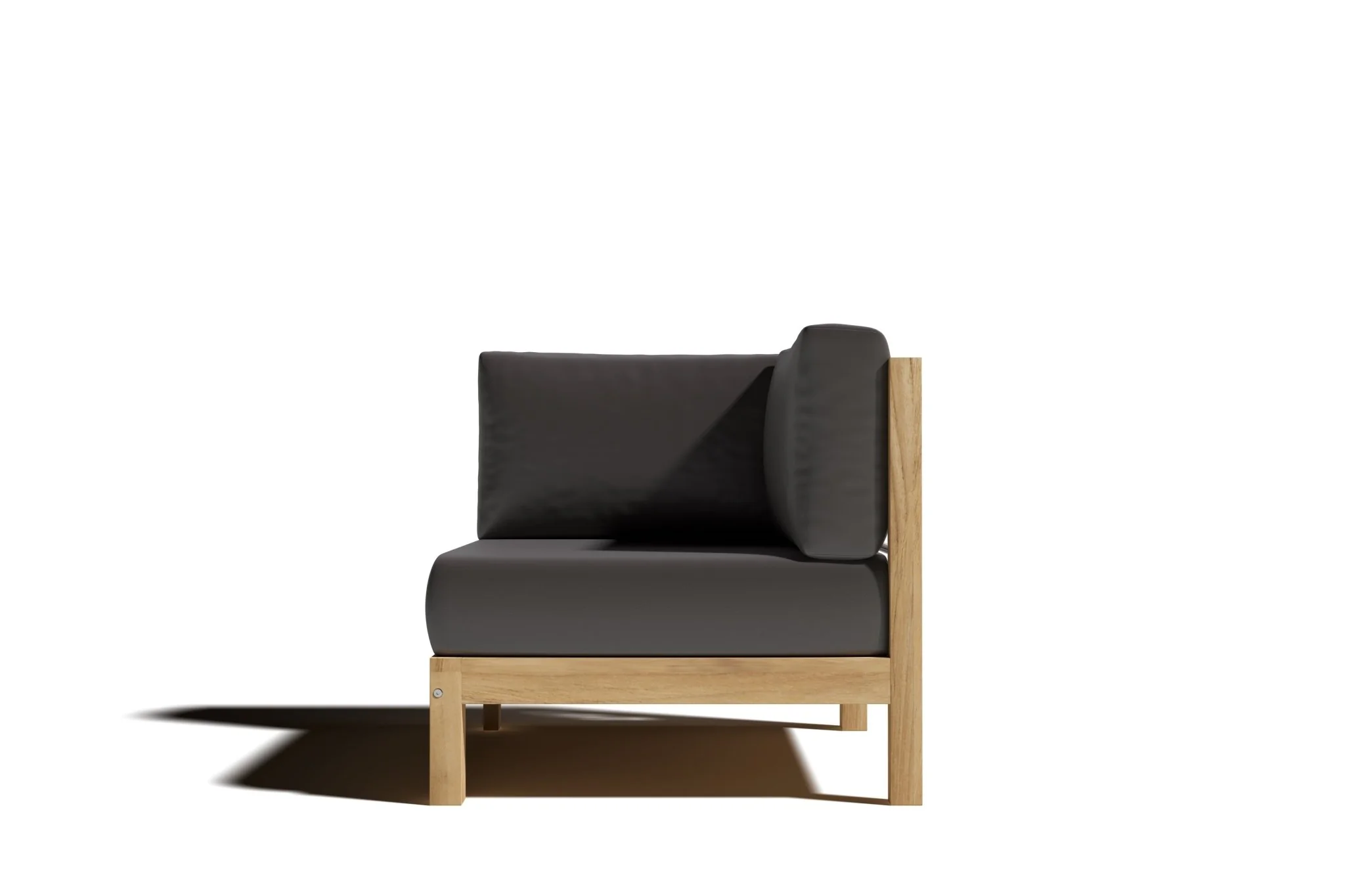 Zeretta Teak Corner Chair - Image 11