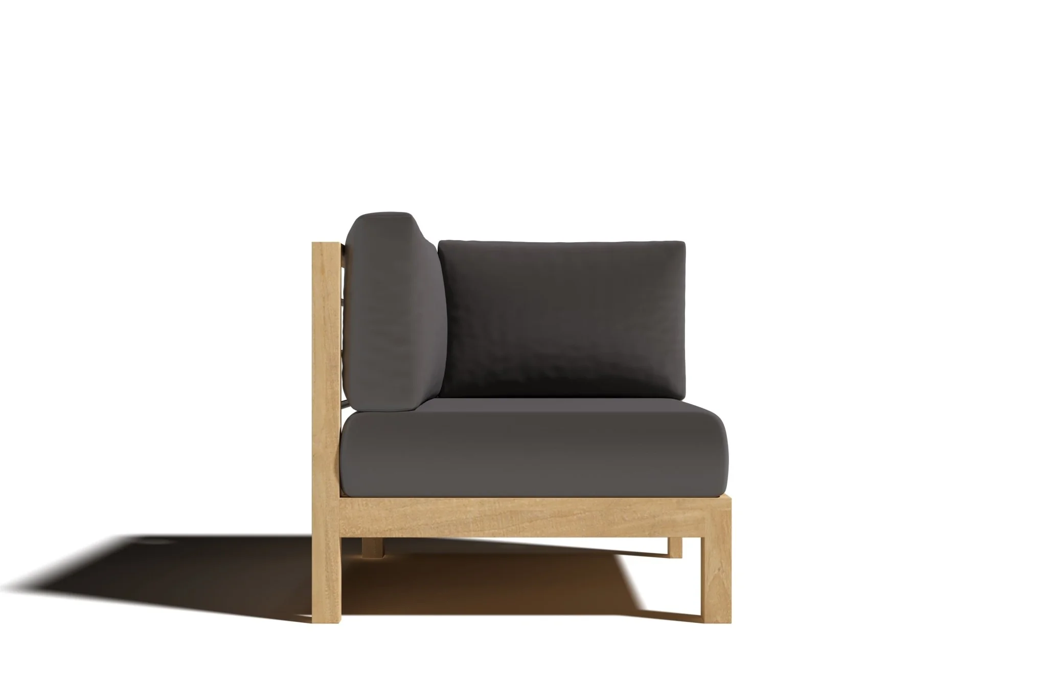 Zeretta Teak Corner Chair - Image 13