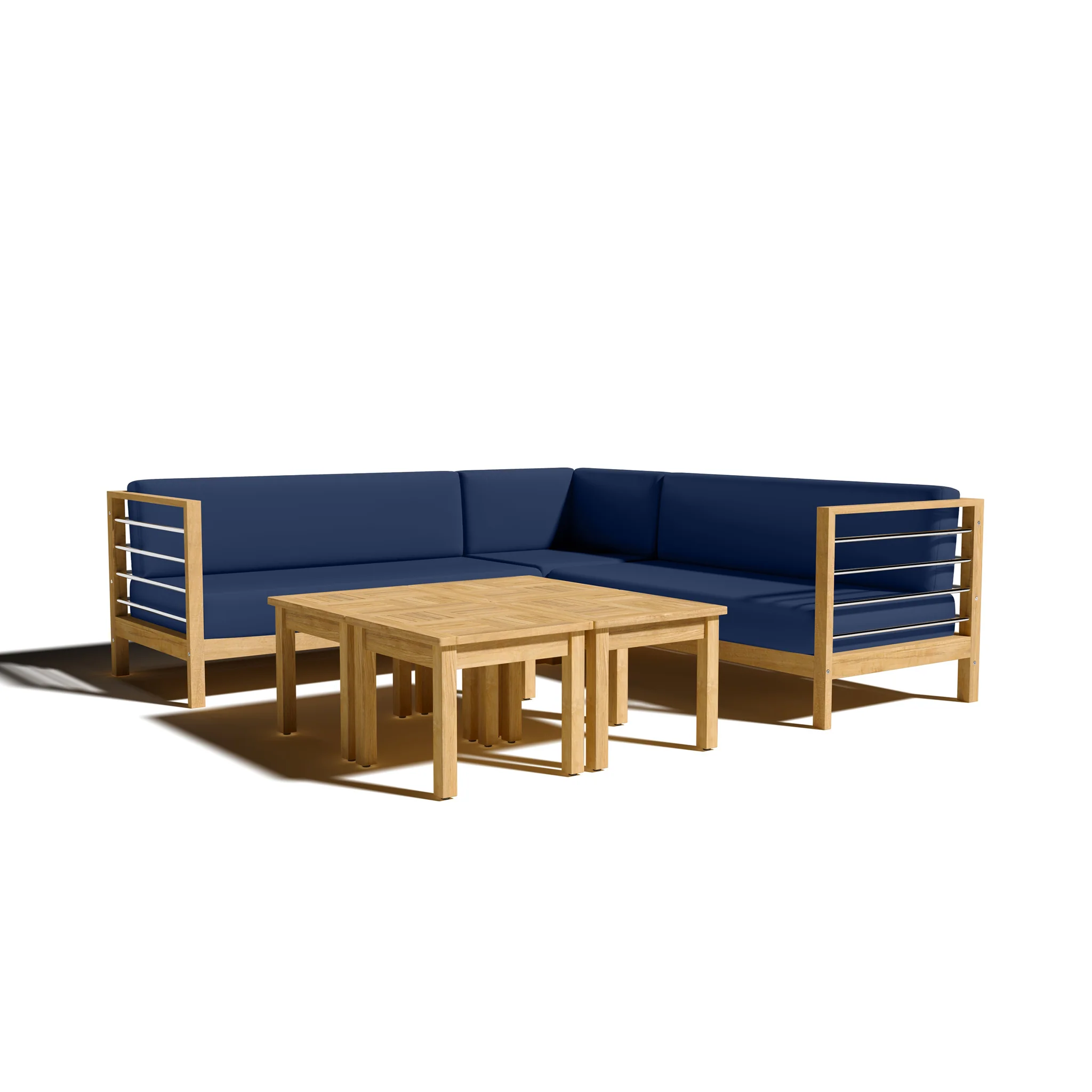 Zeretta Teak Corner Chair - Image 17