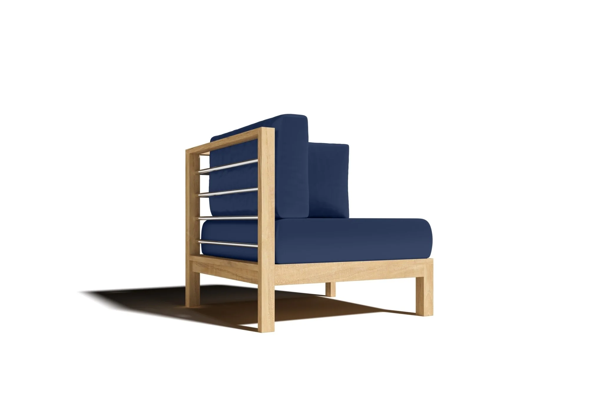 Zeretta Teak Corner Chair - Image 19
