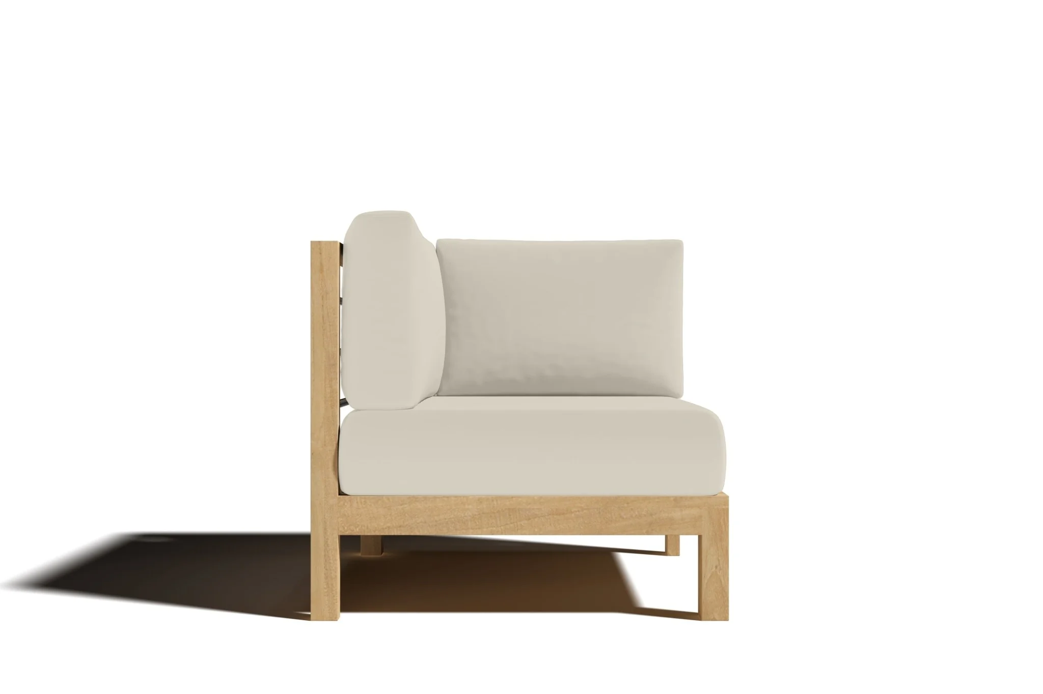 Zeretta Teak Corner Chair - Image 25