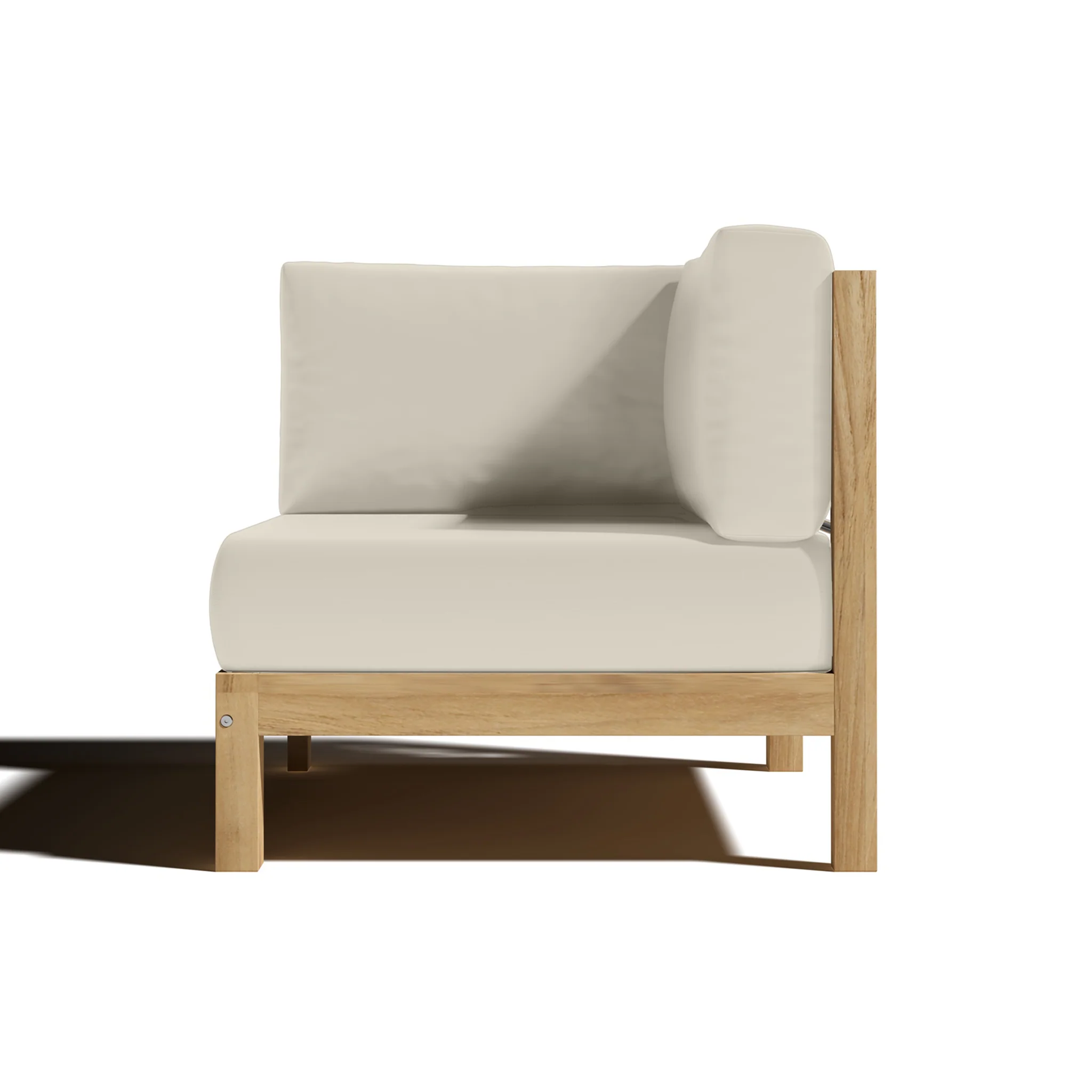 Zeretta Teak Corner Chair - Image 26