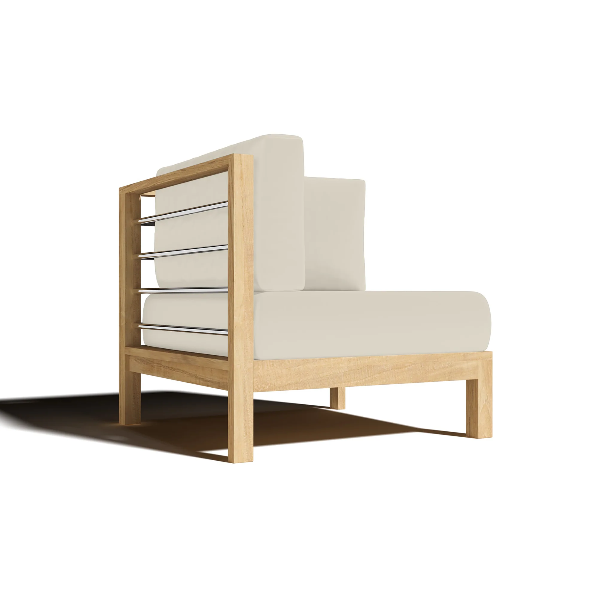 Zeretta Teak Corner Chair - Image 27