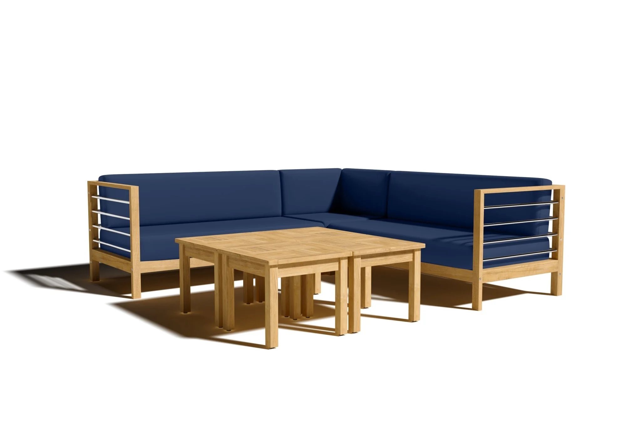 Zeretta Teak One Arm Sofa - Image 36