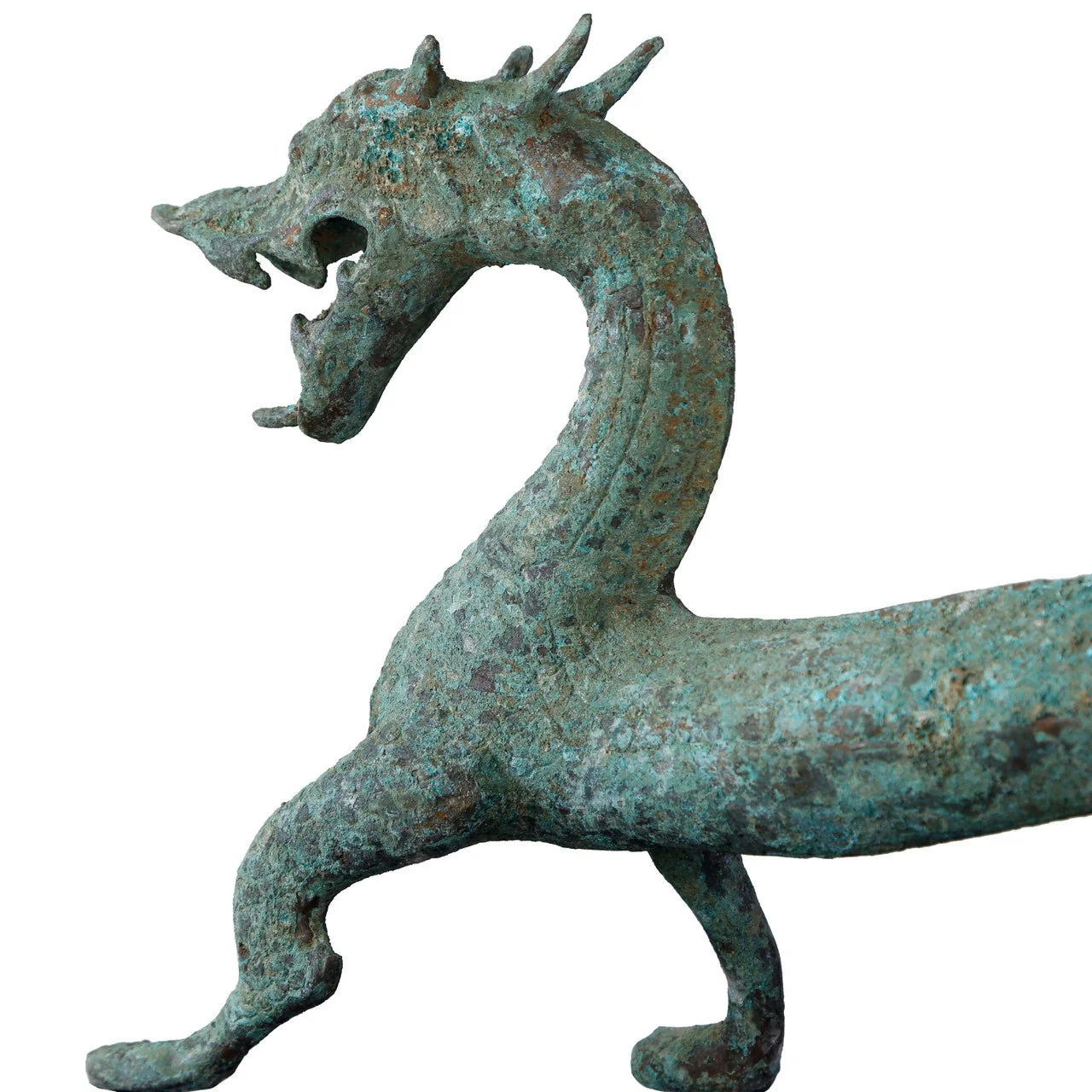 Zhaorin Bronze Dragon Statue - Image 3