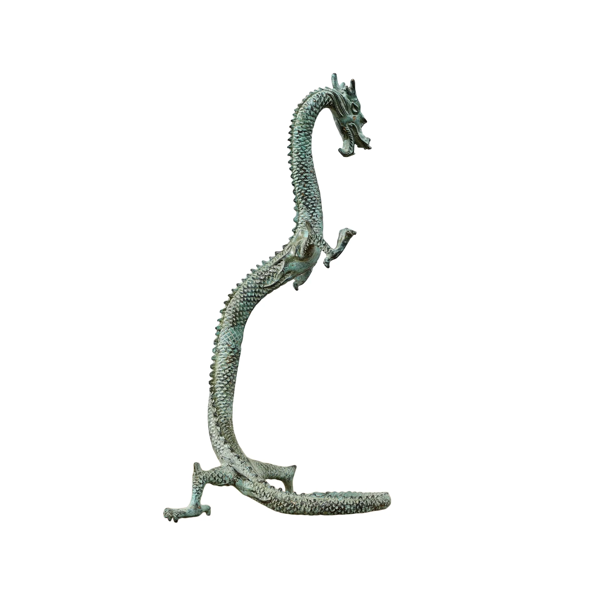 Zhenlo Bronze Dragon Sculpture