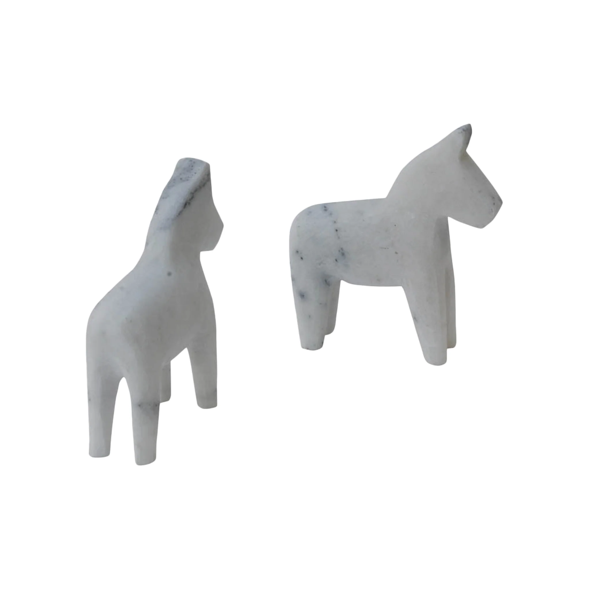 Zixuan Marble Horse Bookends