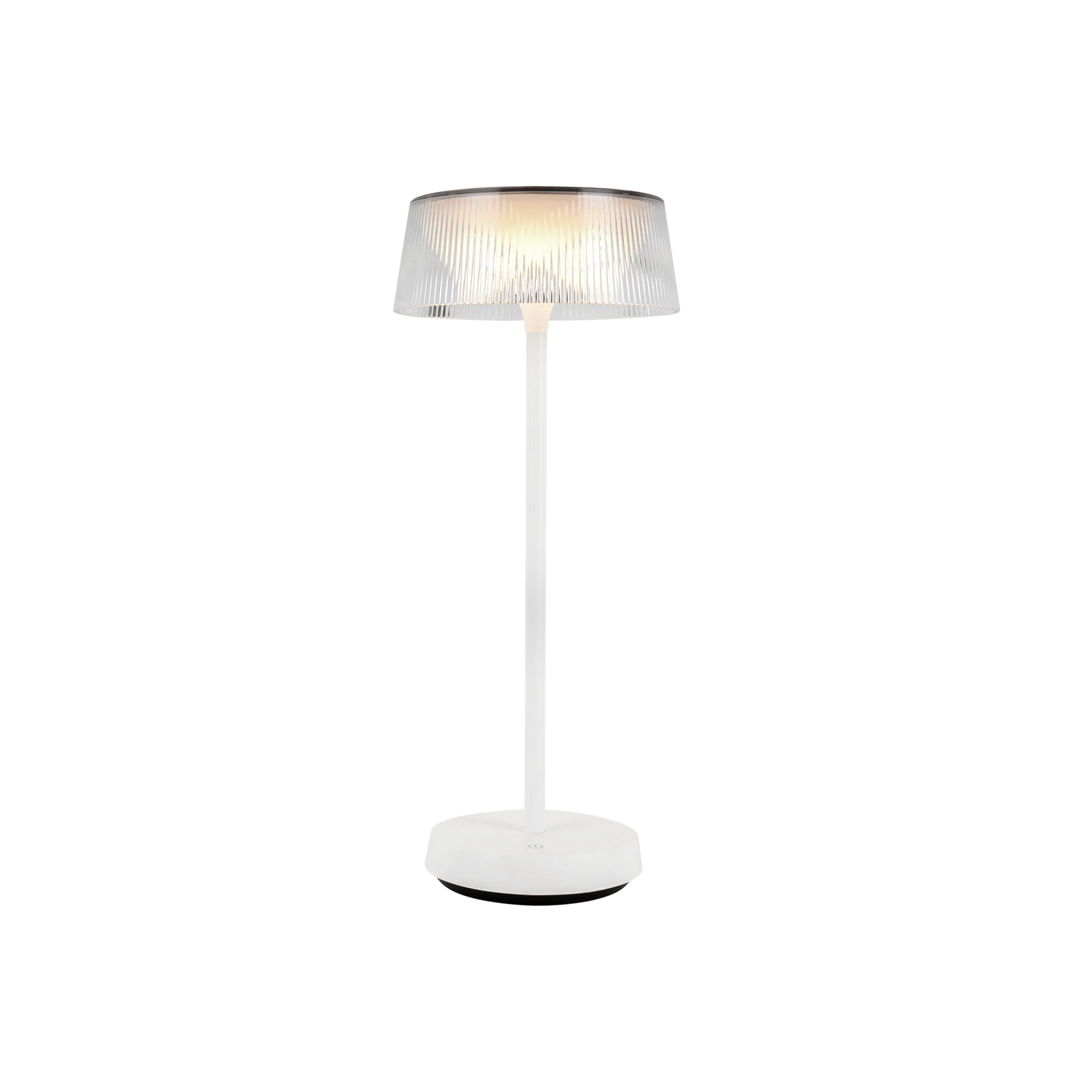 Zyphora Ribbed Glass Lamp - Image 4